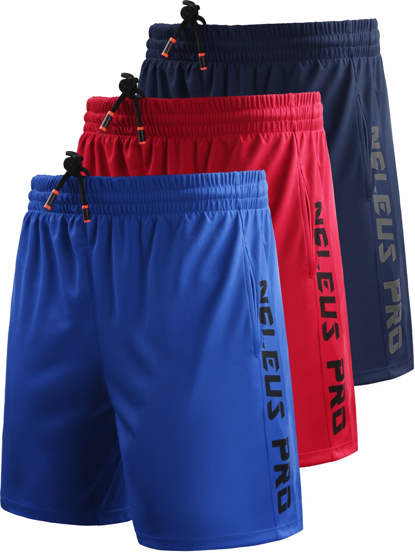 NELEUS Mens 7" Workout Running Shorts Athletic Shorts Lightweight with Pockets