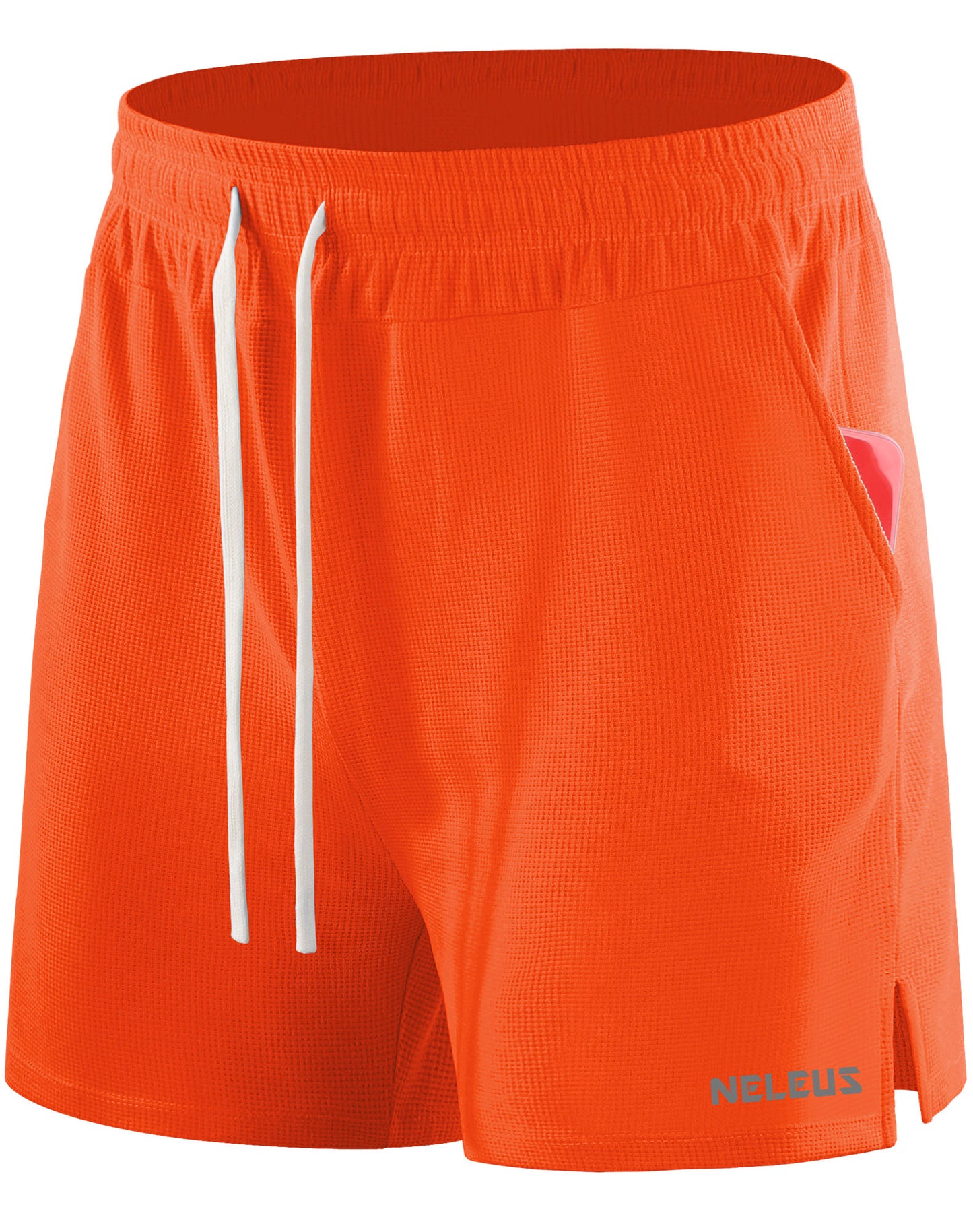 NELEUS Mens 4" Wrokout Running Shorts with Towel Loop and Pockets Exercise Shorts for Training