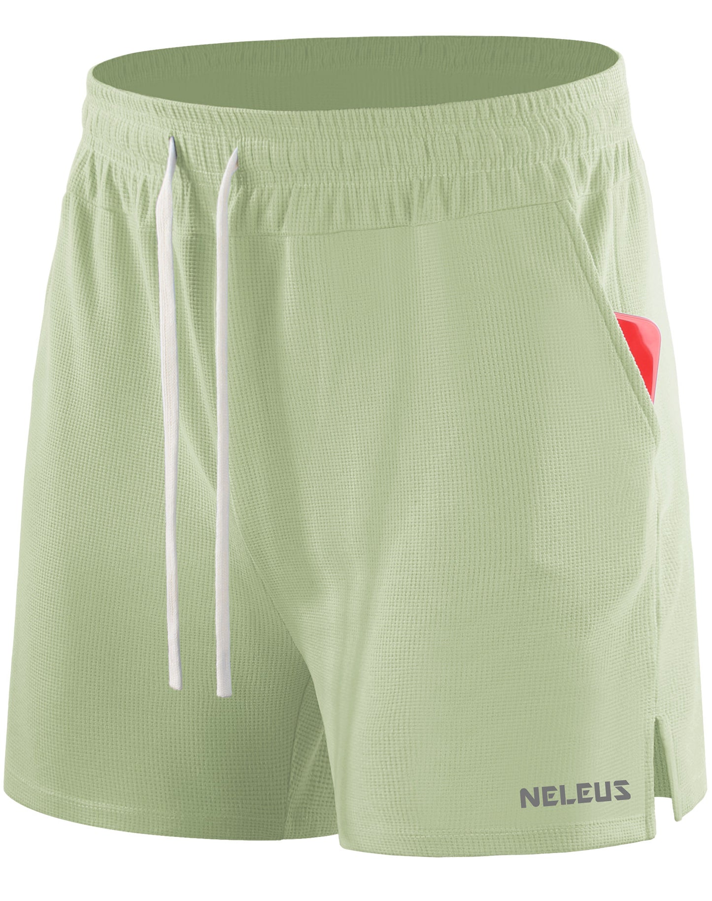 NELEUS Mens 4" Wrokout Running Shorts with Towel Loop and Pockets Exercise Shorts for Training