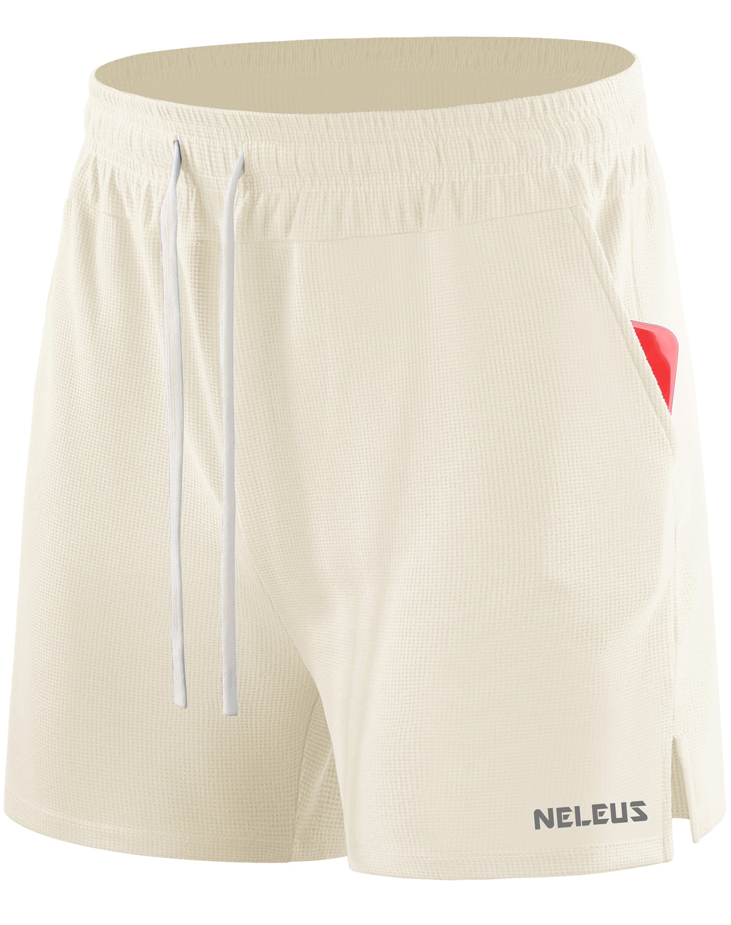 NELEUS Mens 4" Wrokout Running Shorts with Towel Loop and Pockets Exercise Shorts for Training