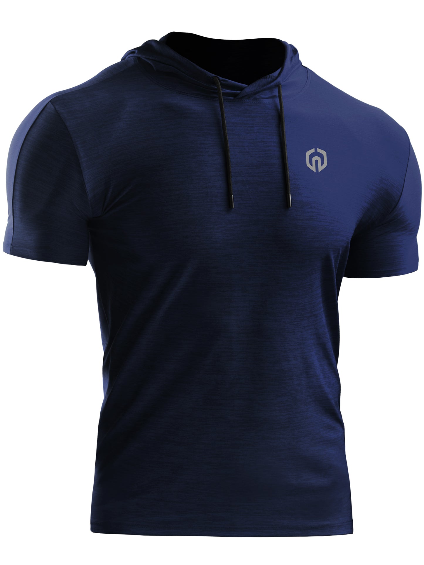 NELEUS Mens Dry Fit Running Shirt Workout Athletic Shirt with Hoods Short Sleeves