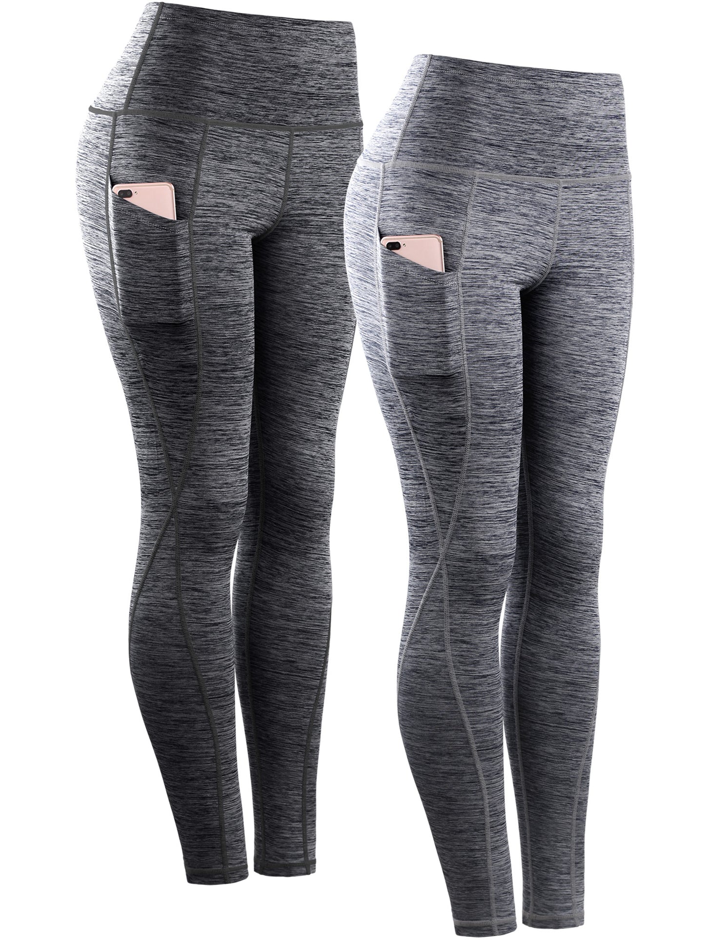 NELEUS Womens Yoga Running Leggings with Pocket Tummy Control High Waist