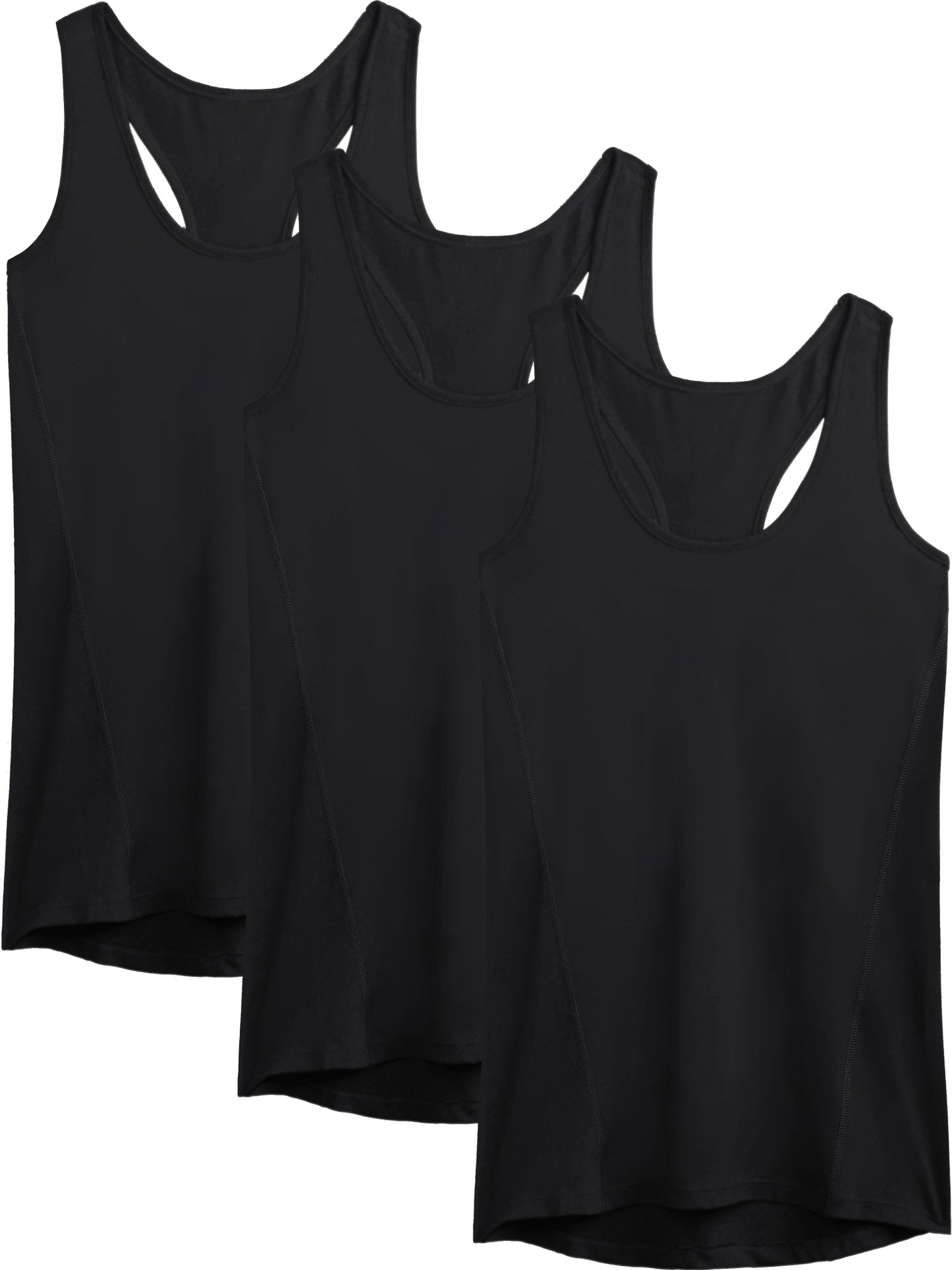 NELEUS Womens Workout Yoga Tank Top Racerback Running Athletic Shirts 3 Pack