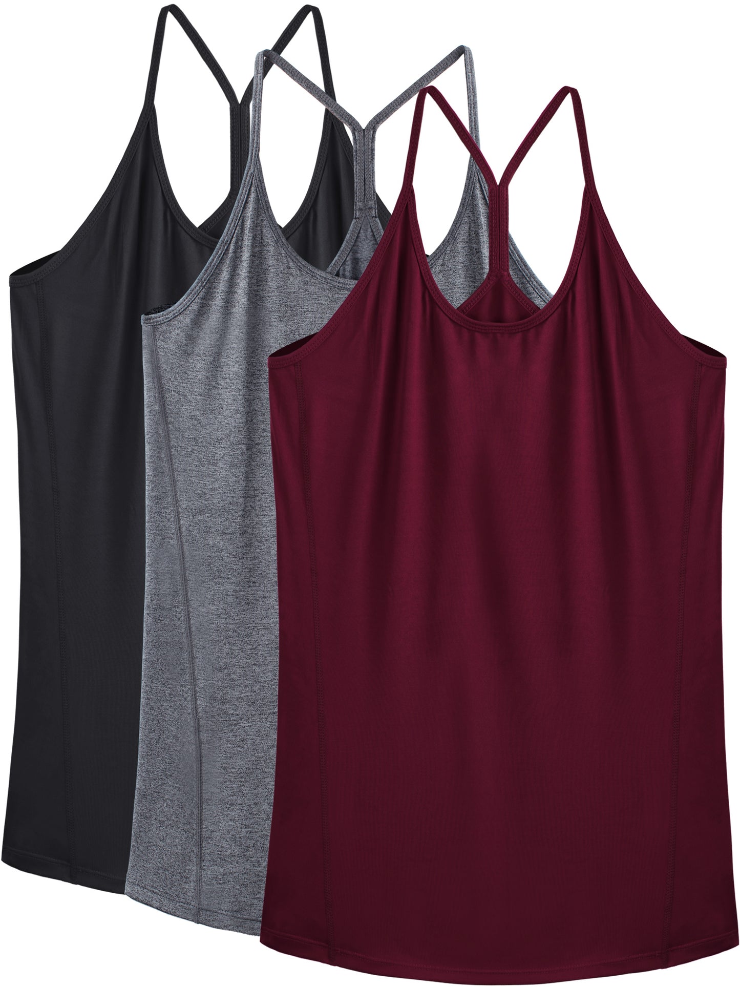 NELEUS Womens Yoga Tank Tops Racerback Athletic Workout Strap Camisole Shirts