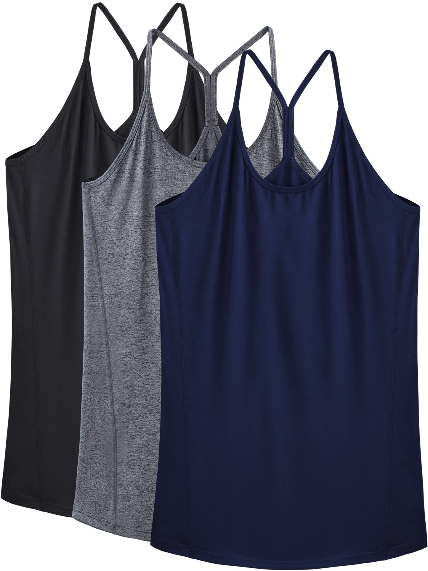 NELEUS Womens Yoga Tank Tops Racerback Athletic Workout Strap Camisole Shirts