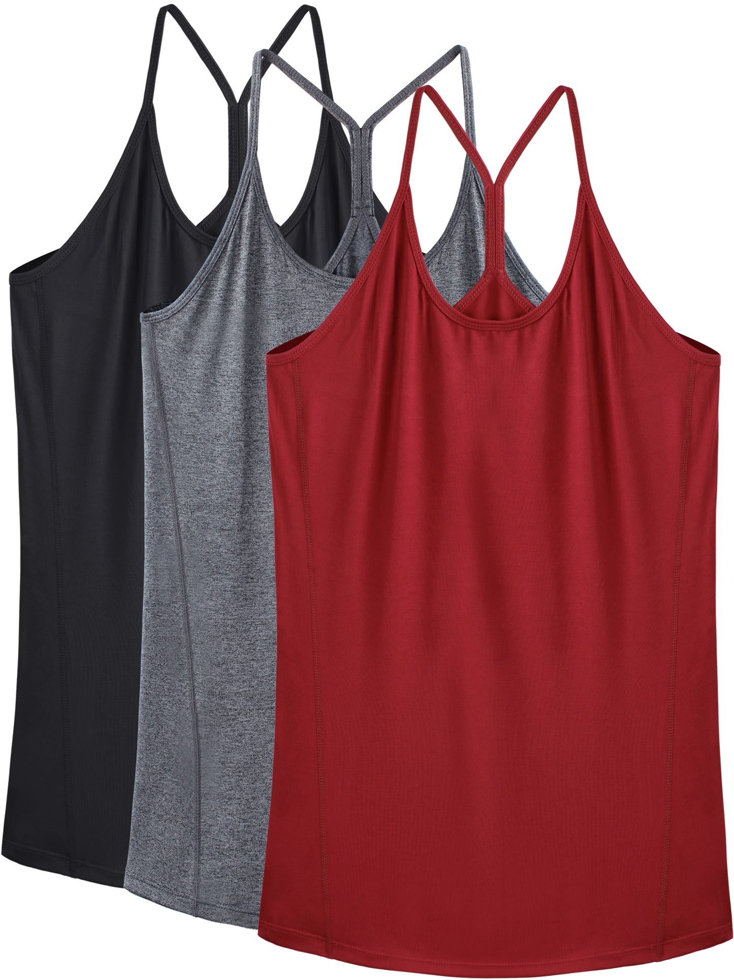 NELEUS Womens Yoga Tank Tops Racerback Athletic Workout Strap Camisole Shirts
