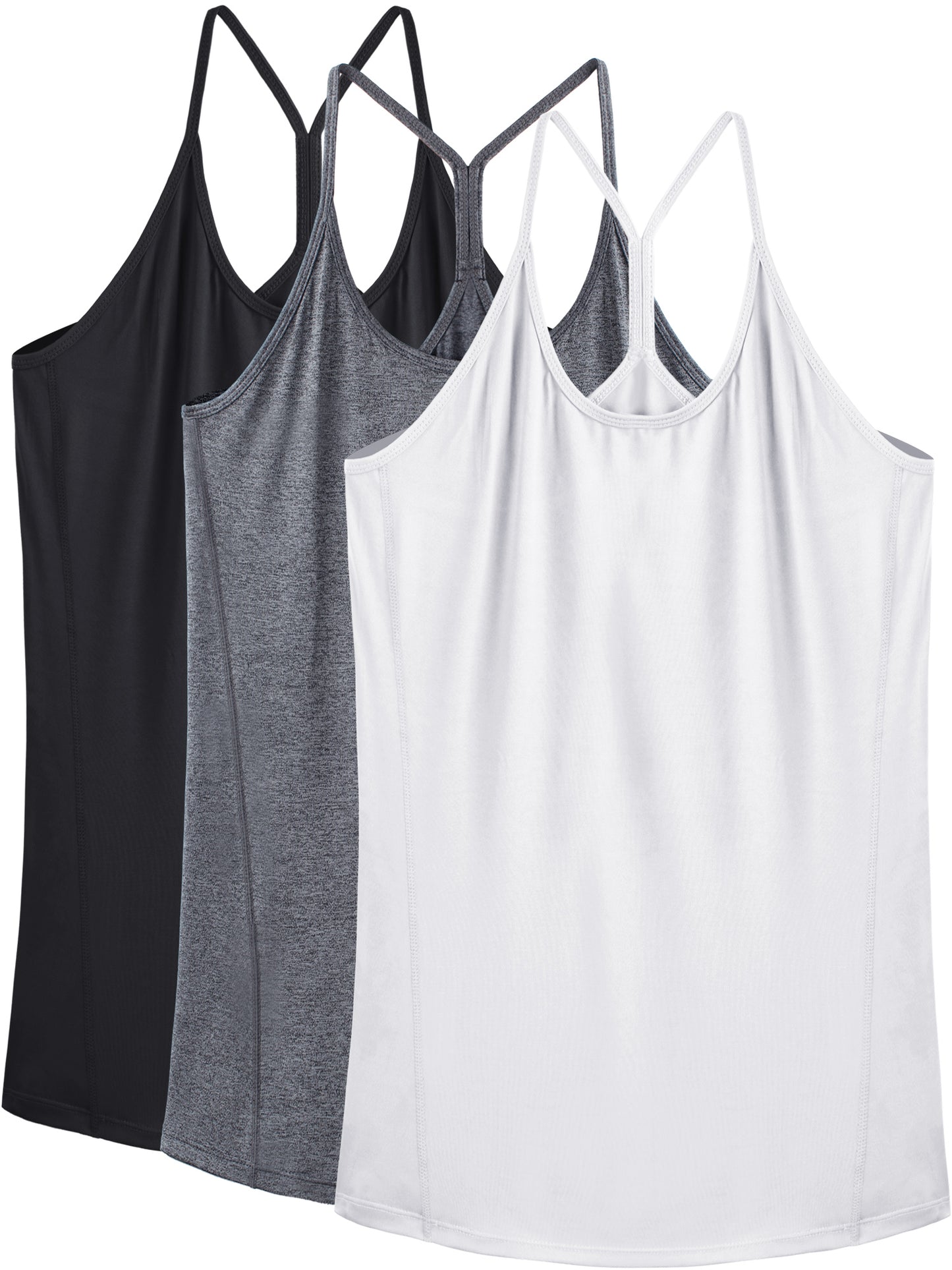 NELEUS Womens Yoga Tank Tops Racerback Athletic Workout Strap Camisole Shirts