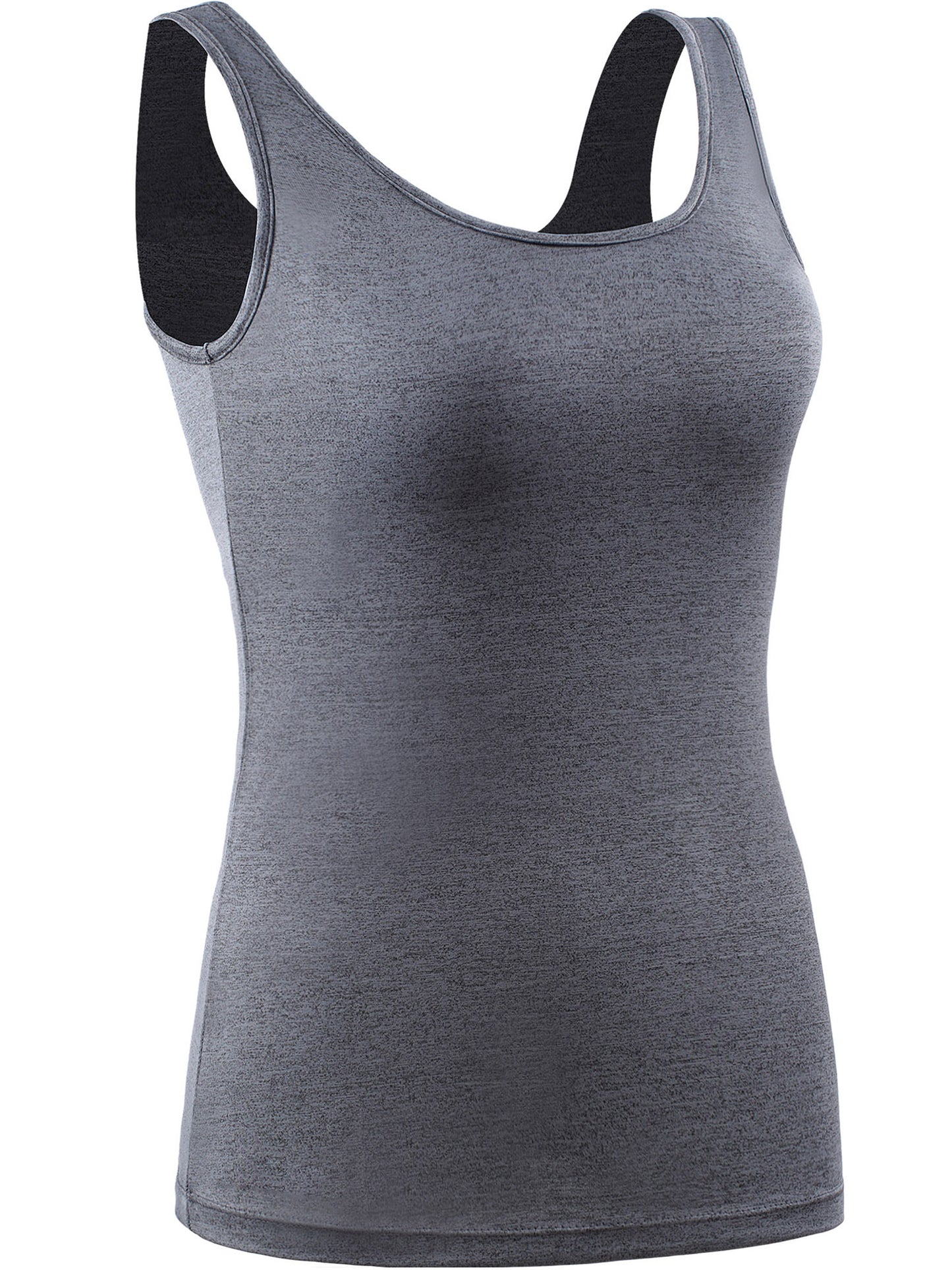 NELEUS Womens Compression Tank Top with Built in Sports Bra Padded for Yoga Workout