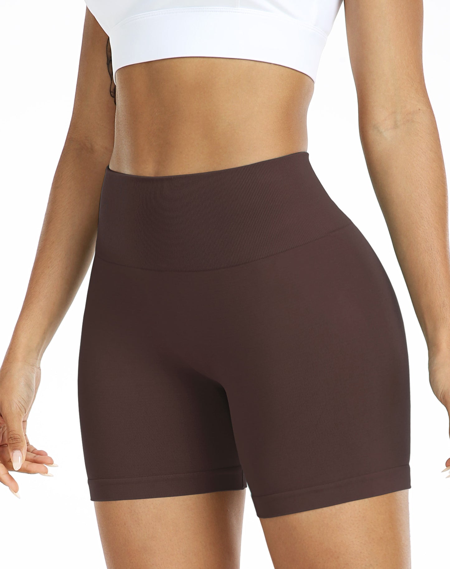 NELEUS Womens Workout Shorts High Waist Athletic Seamless Butty Lift Yoga Shorts 1 Pack