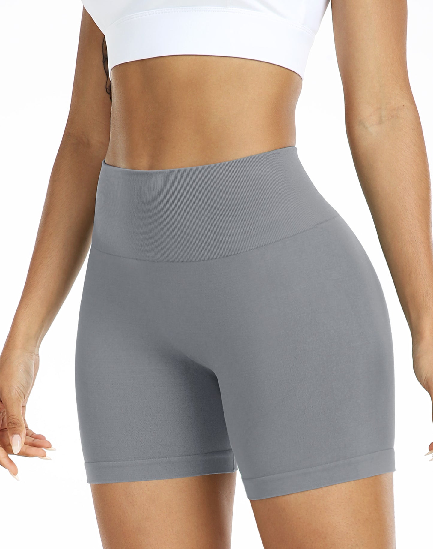 NELEUS Womens Workout Shorts High Waist Athletic Seamless Butty Lift Yoga Shorts 1 Pack