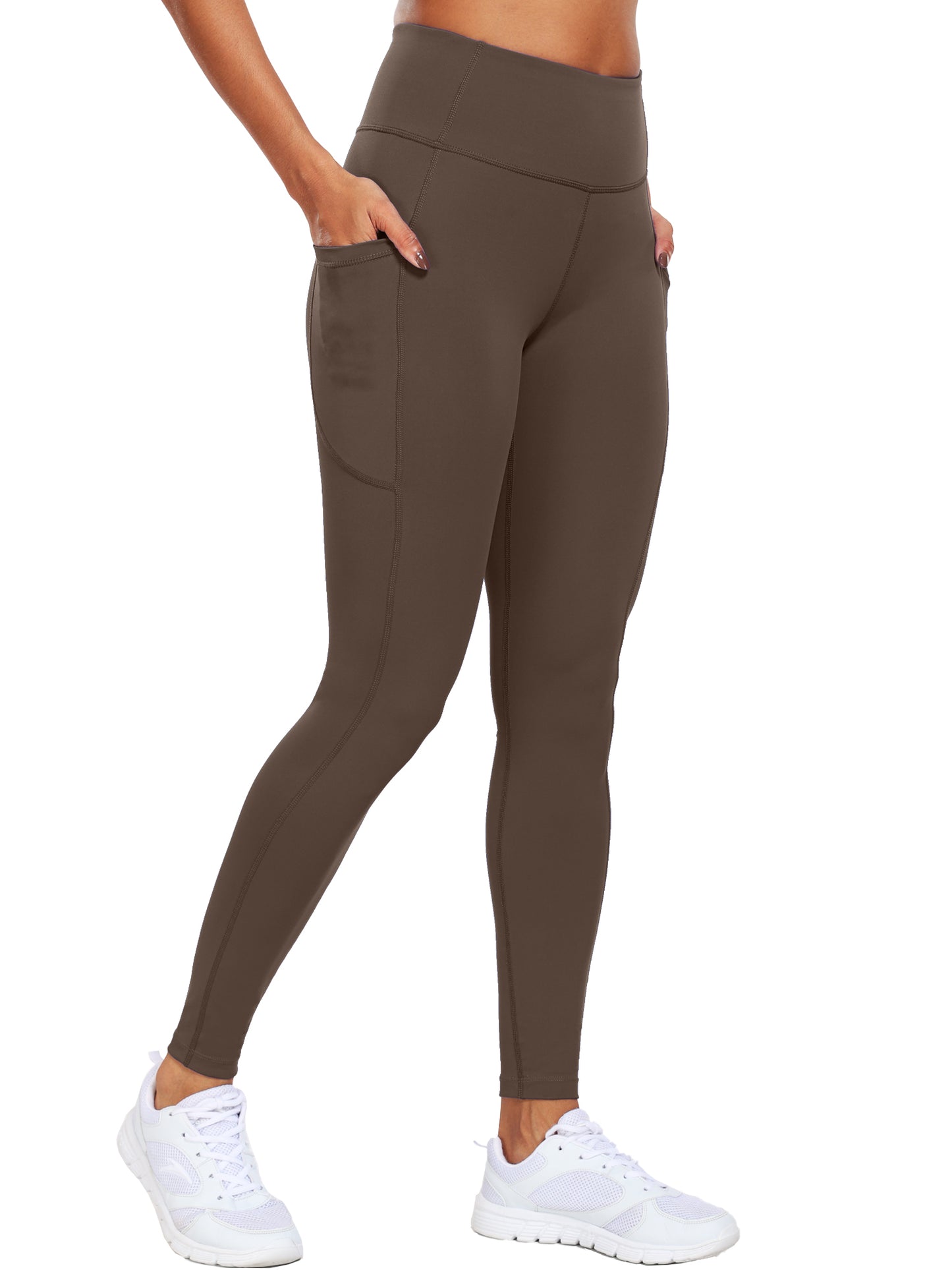 NELEUS Womens High Waist Ankle Yoga Leggings Workout with Two Pockets