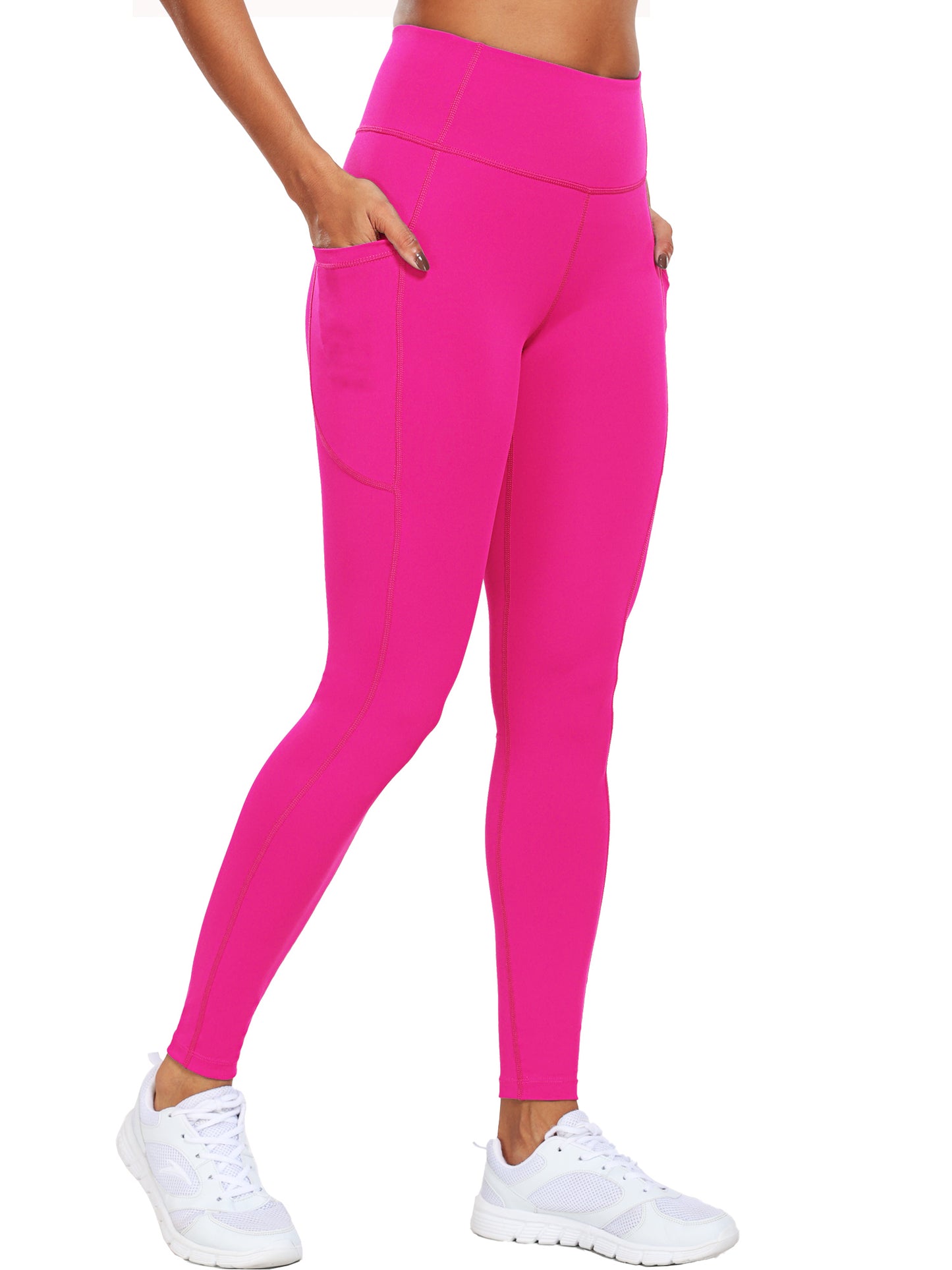 NELEUS Womens High Waist Ankle Yoga Leggings Workout with Two Pockets