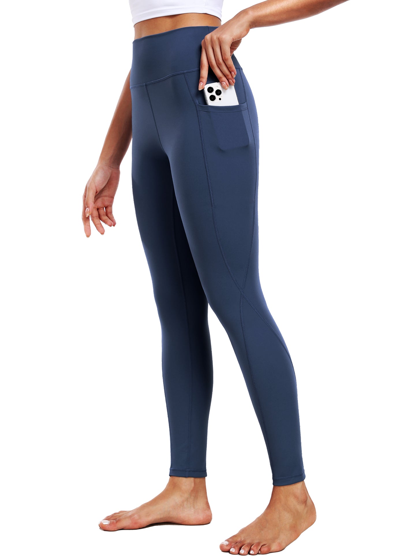 NELEUS ButterSoftFlex Womens High Waist Legging for Yoga Workout Athletic Pants with Side Pockets