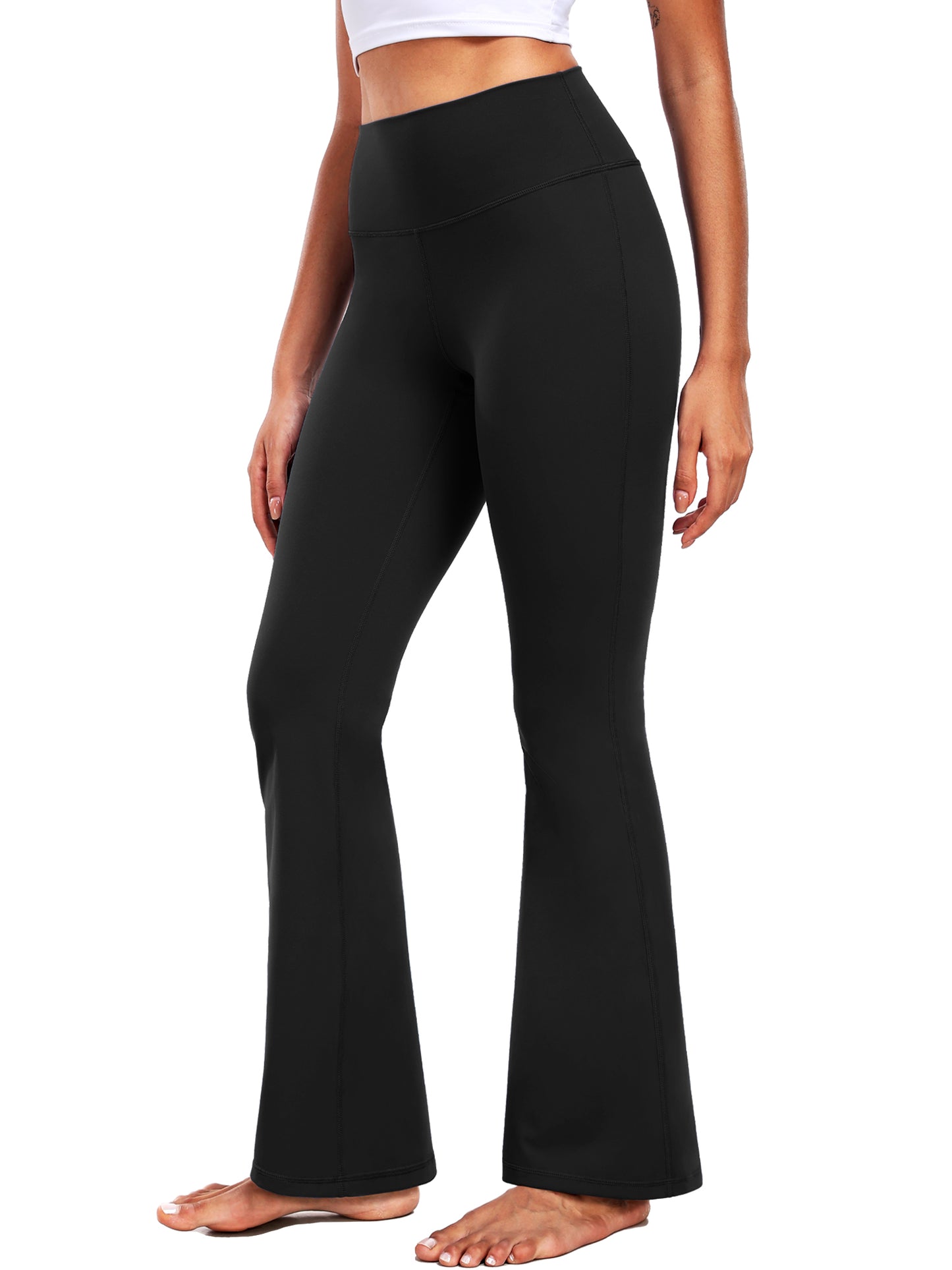 NELEUS ButterSoftFlex Womens Flare Leggings Athletic Yoga Workout Pants Bootcut High Waist with Waistband Pocket