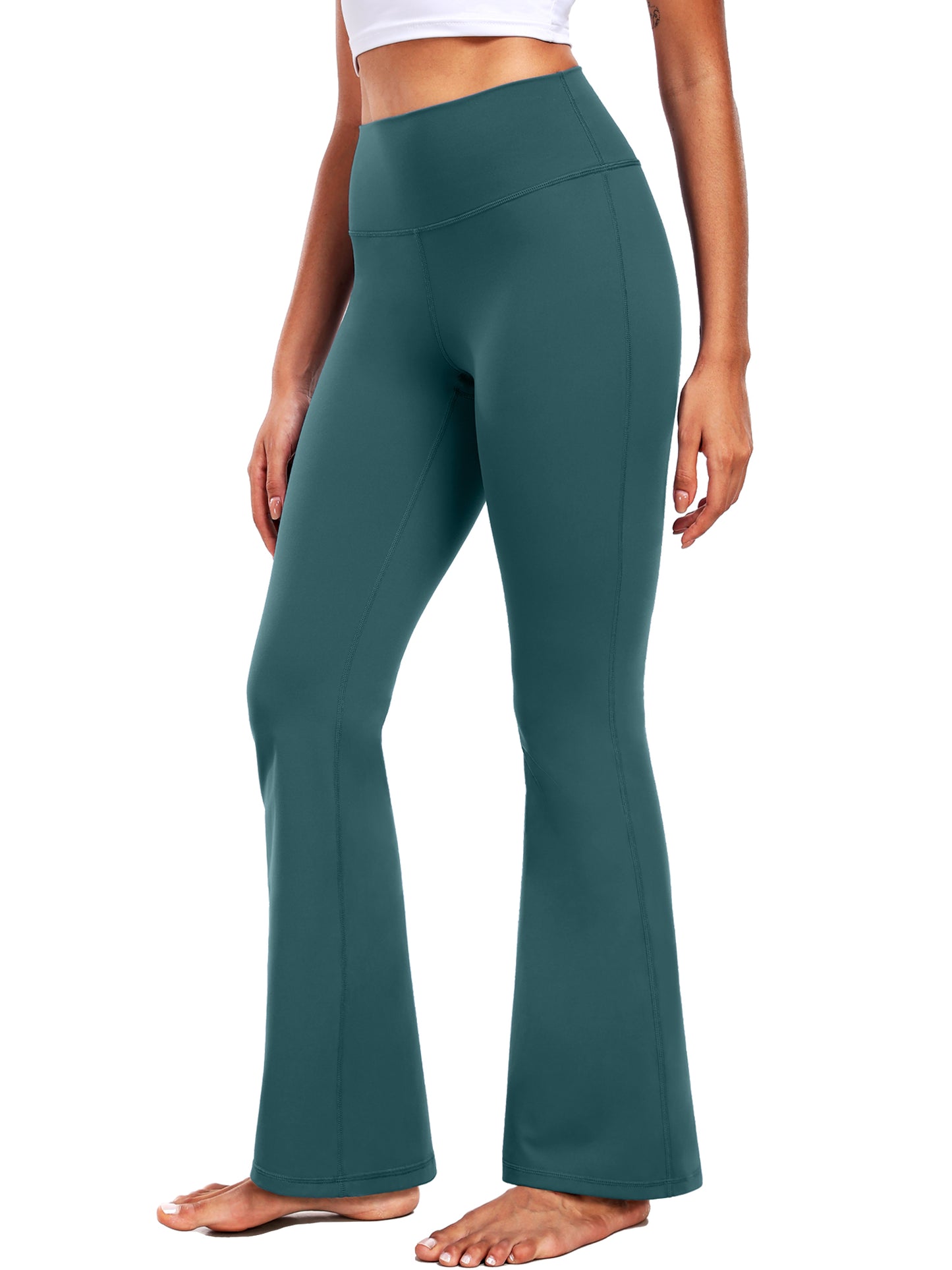 NELEUS ButterSoftFlex Womens Flare Leggings Athletic Yoga Workout Pants Bootcut High Waist with Waistband Pocket