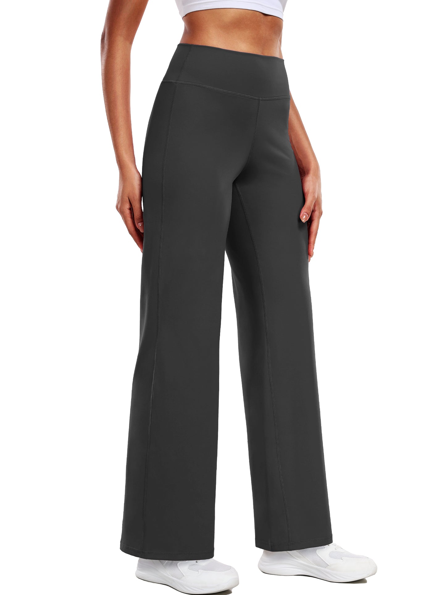 NELEUS ButterSoftFlex Womens Wide Leg Pants Athletic Yoga Legging Casual Sweatpants with Waistband Pocket