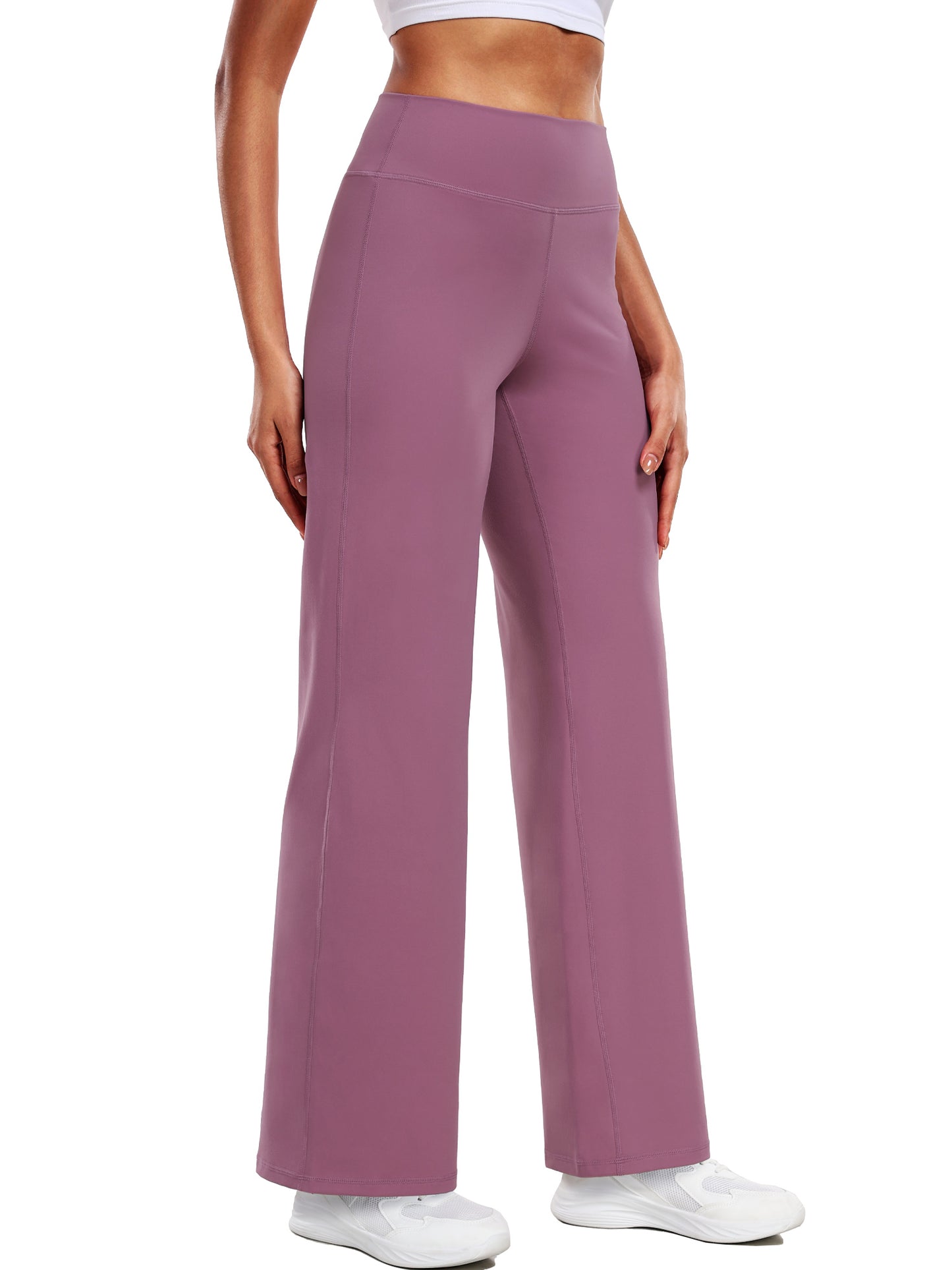 NELEUS ButterSoftFlex Womens Wide Leg Pants Athletic Yoga Legging Casual Sweatpants with Waistband Pocket