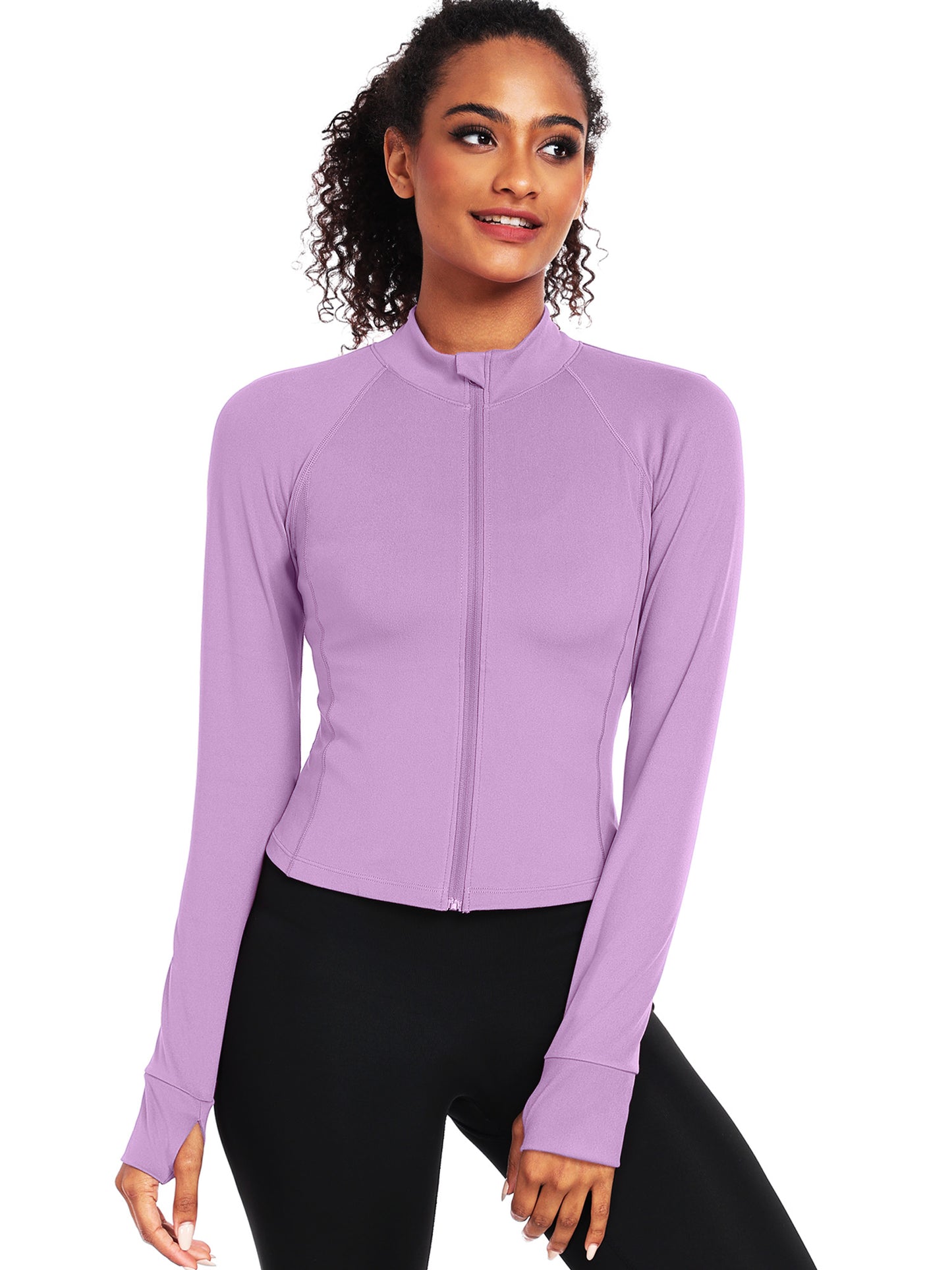 NELEUS Womens Athletic Jackets Zip Up Yoga Workout Jacket Short Coat Slim Fit With 2 Inner Pockets