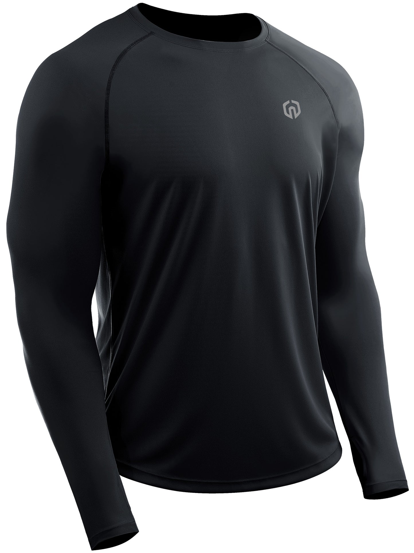 NELEUS Mens UPF 50+ Sun UV Protection Shirts for Fishing Hiking Workout Long Sleeve with Thumb Hole