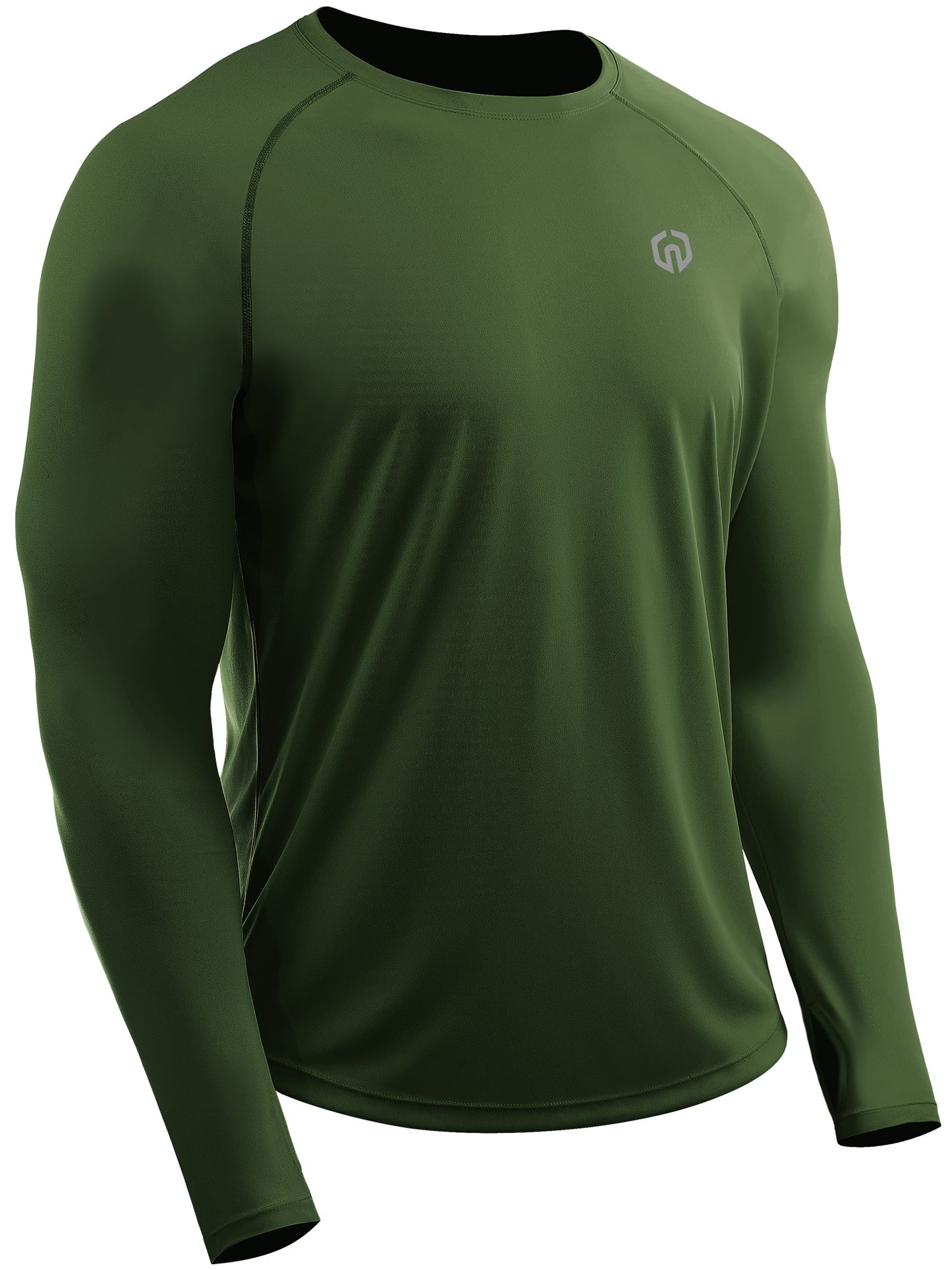 NELEUS Mens UPF 50+ Sun UV Protection Shirts for Fishing Hiking Workout Long Sleeve with Thumb Hole