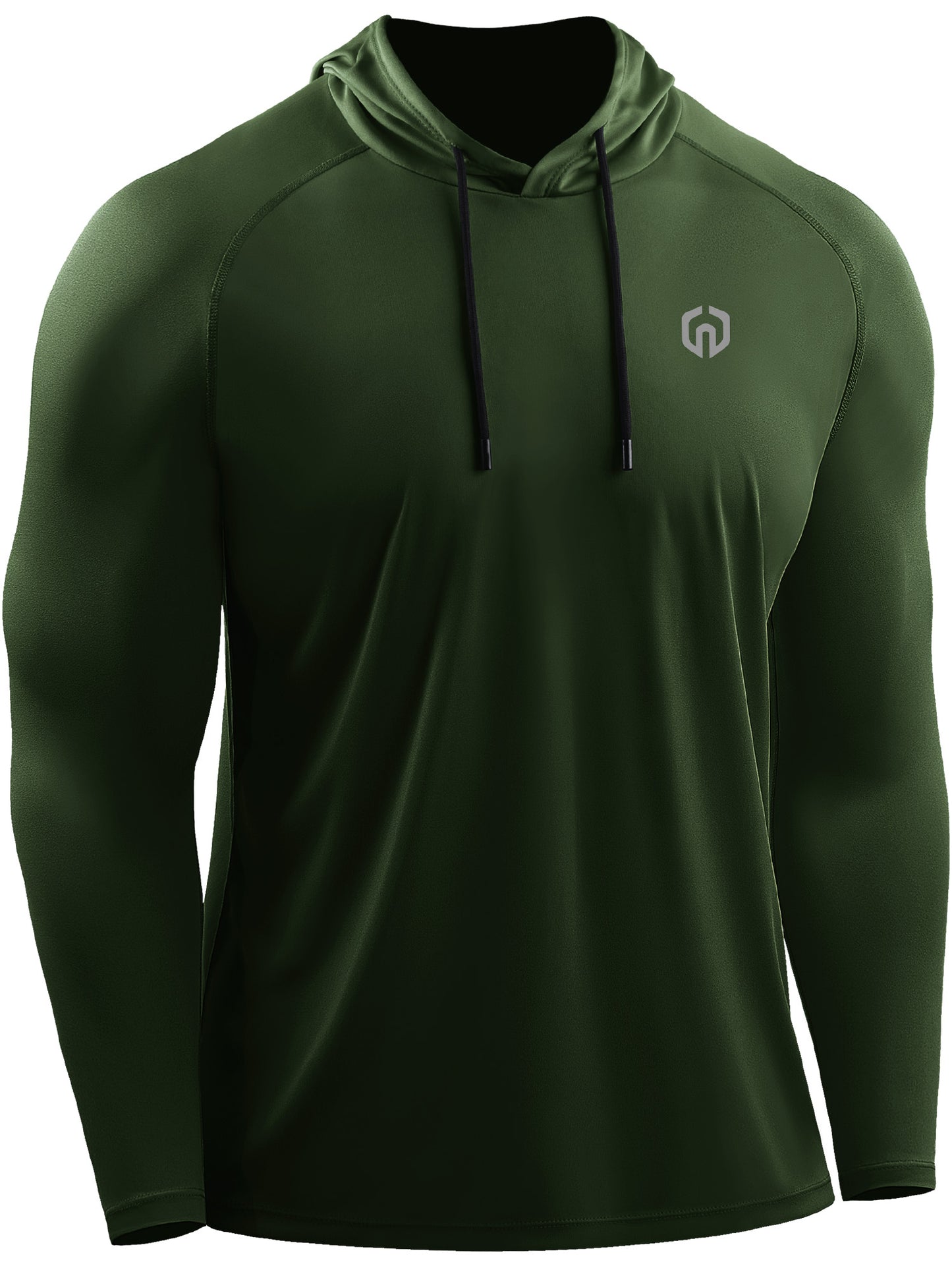 NELEUS Mens Workout Long Sleeve Shirts UPF 50+ Sun Protection Dry Fit Hoodies