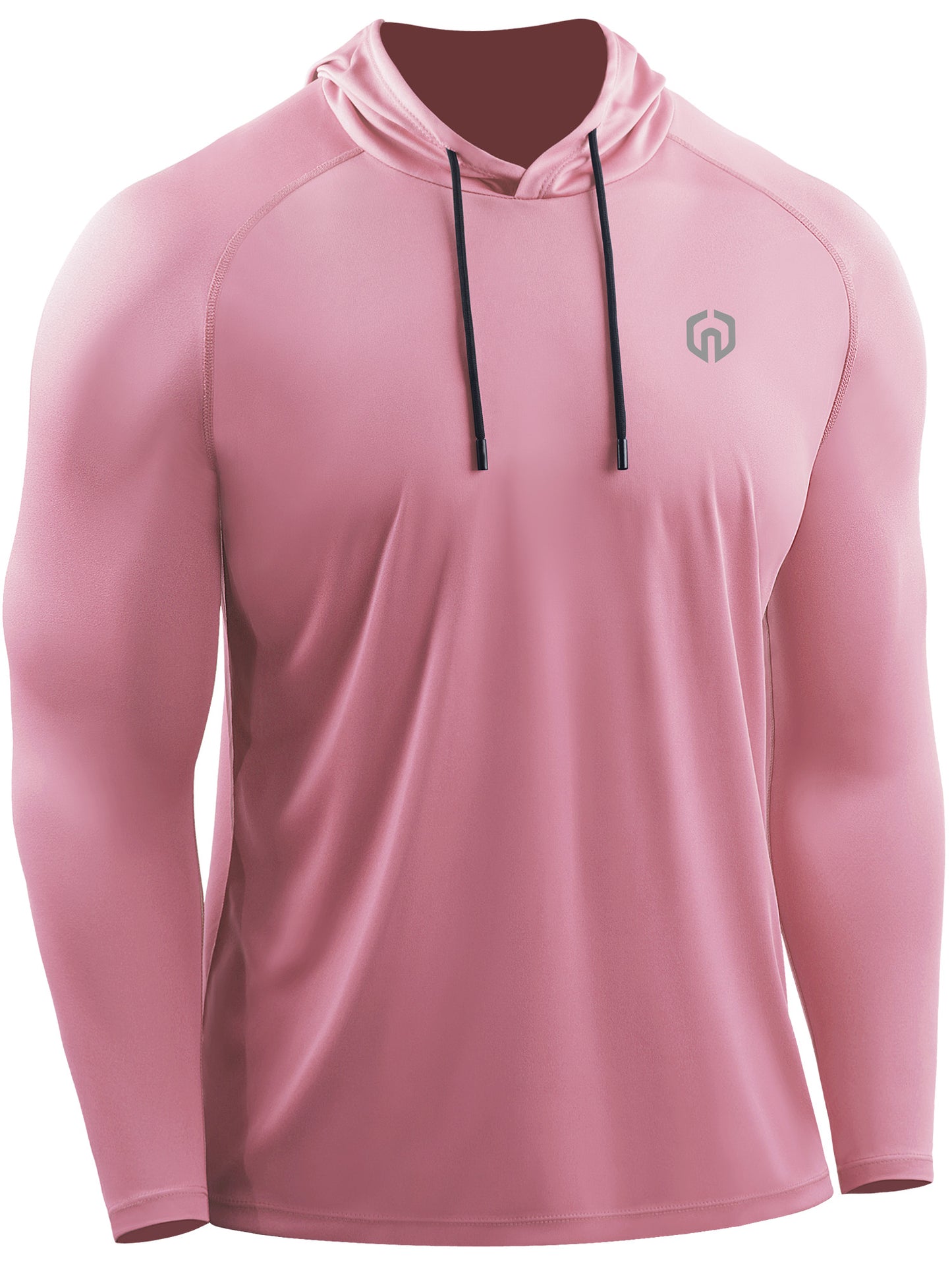 NELEUS Mens Workout Long Sleeve Shirts UPF 50+ Sun Protection Dry Fit Hoodies
