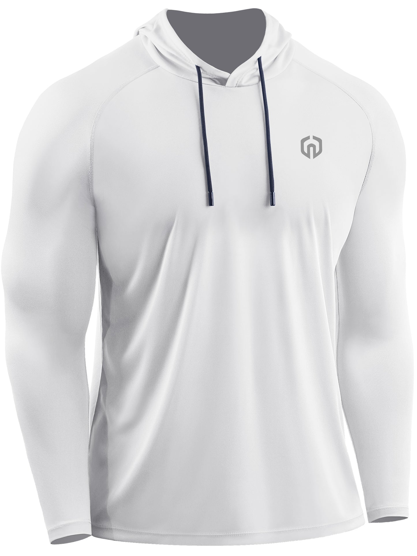 NELEUS Mens Workout Long Sleeve Shirts UPF 50+ Sun Protection Dry Fit Hoodies