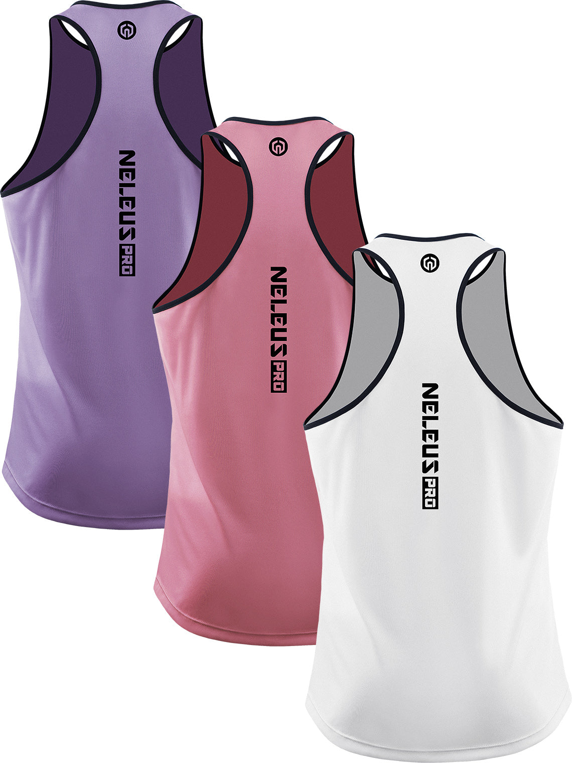 NELEUS Mens Running Tank Top Dry Fit Y-Back Athletic Workout Tank Tops 3 Pack