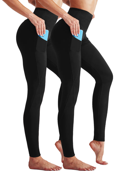 NELEUS Womens High Waist Running Workout Yoga Leggings with Pockets