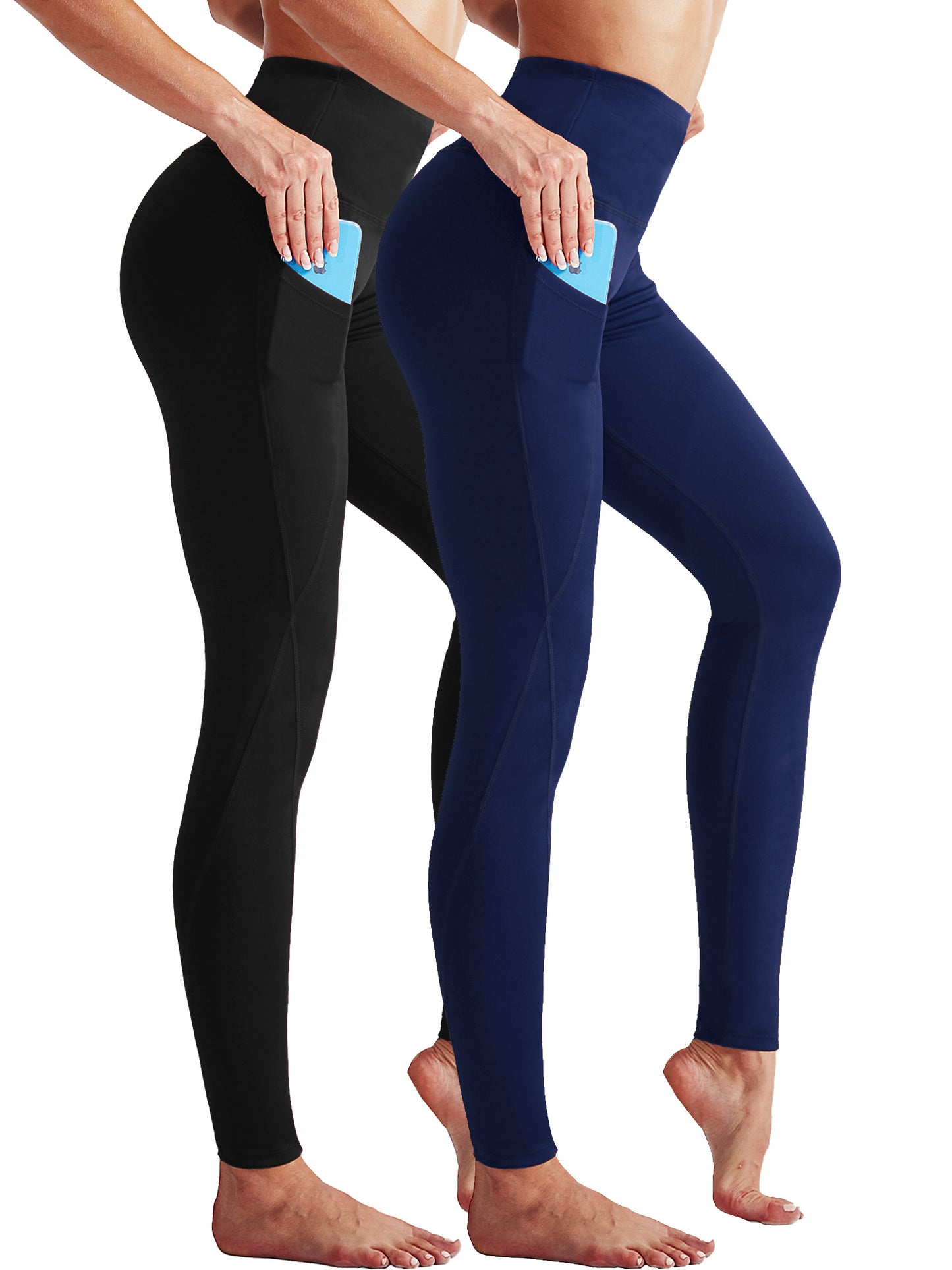 NELEUS Womens High Waist Running Workout Yoga Leggings with Pockets