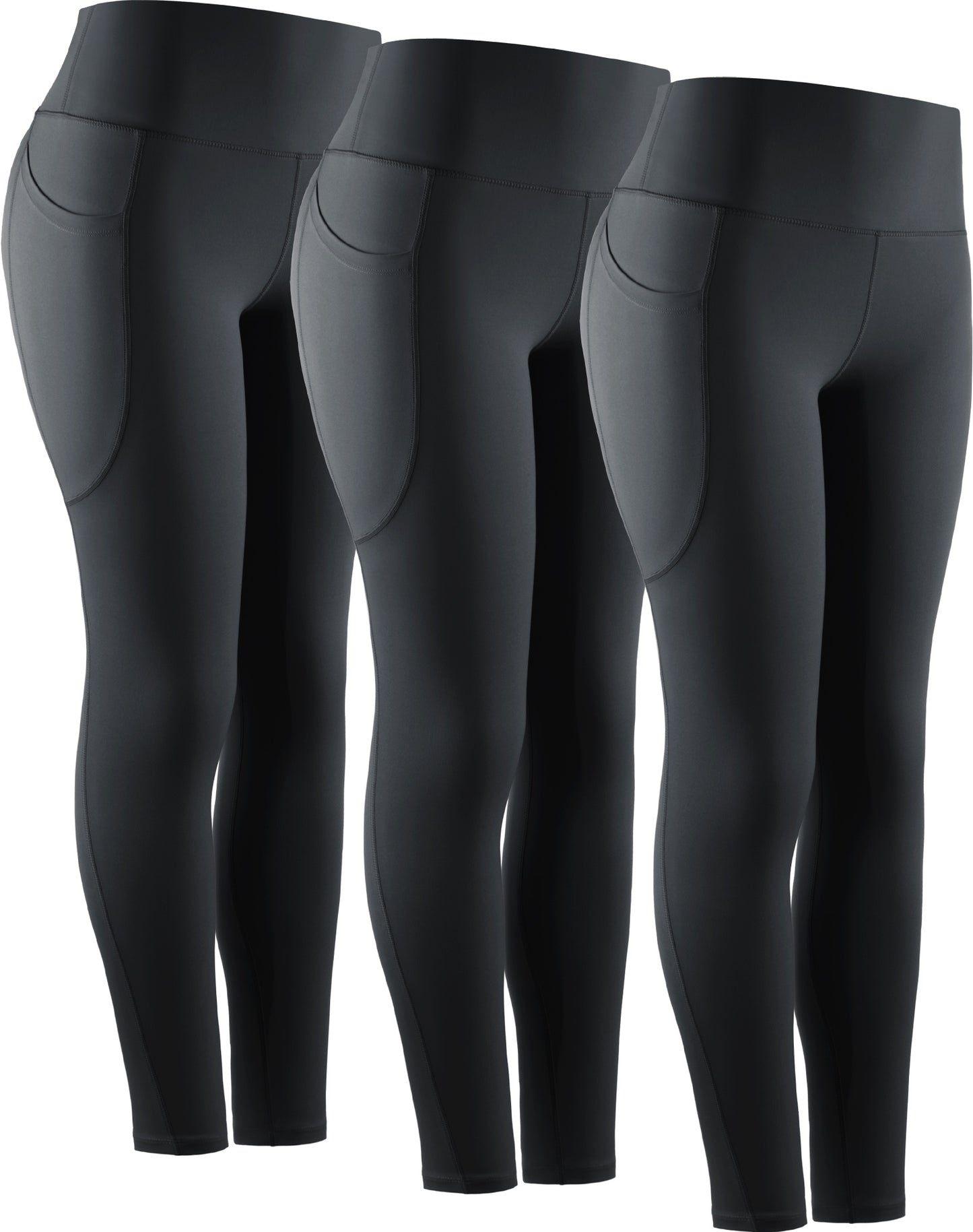 NELEUS Womens High Waist Yoga Leggings for Workout Running Tummy Control with 2 Pockets