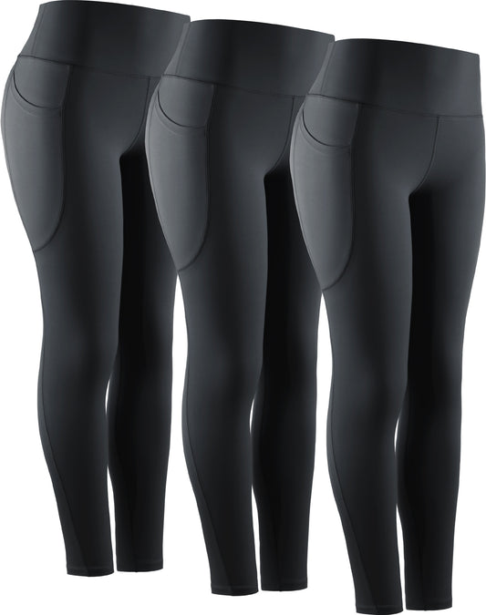 NELEUS Womens High Waist Yoga Leggings for Workout Running Tummy Control with 2 Pockets