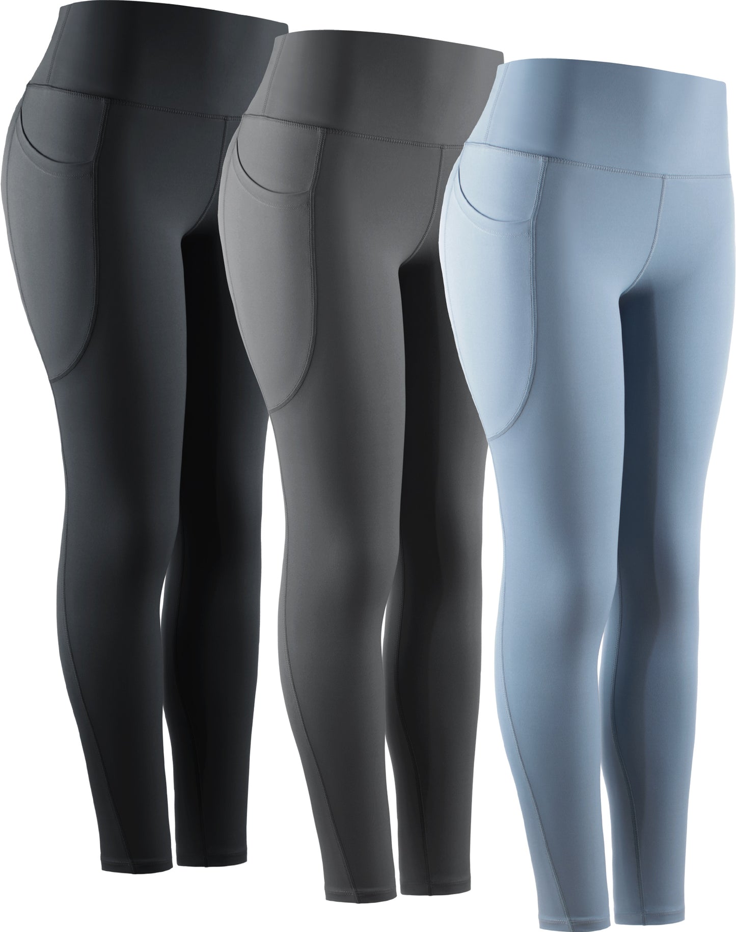 NELEUS Womens High Waist Yoga Leggings for Workout Running Tummy Control with 2 Pockets