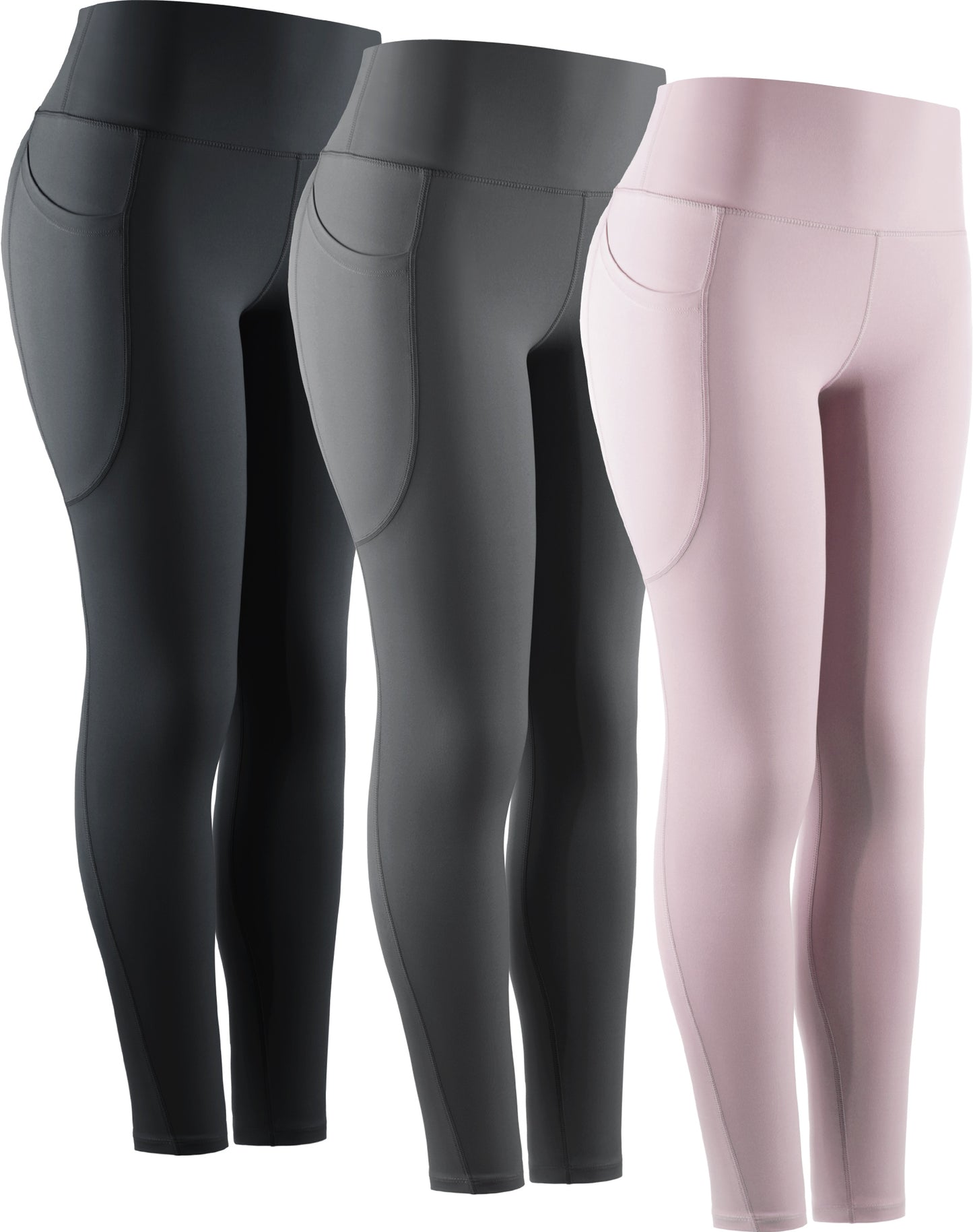 NELEUS Womens High Waist Yoga Leggings for Workout Running Tummy Control with 2 Pockets