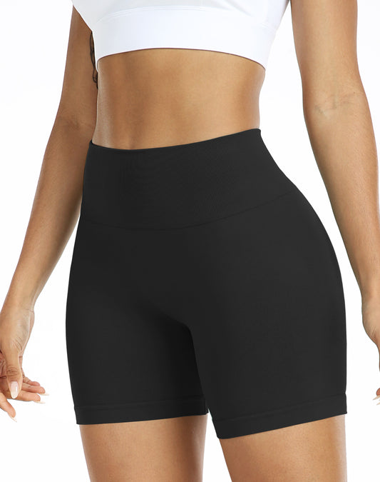 NELEUS Womens Workout Shorts High Waist Athletic Seamless Butty Lift Yoga Shorts 1 Pack