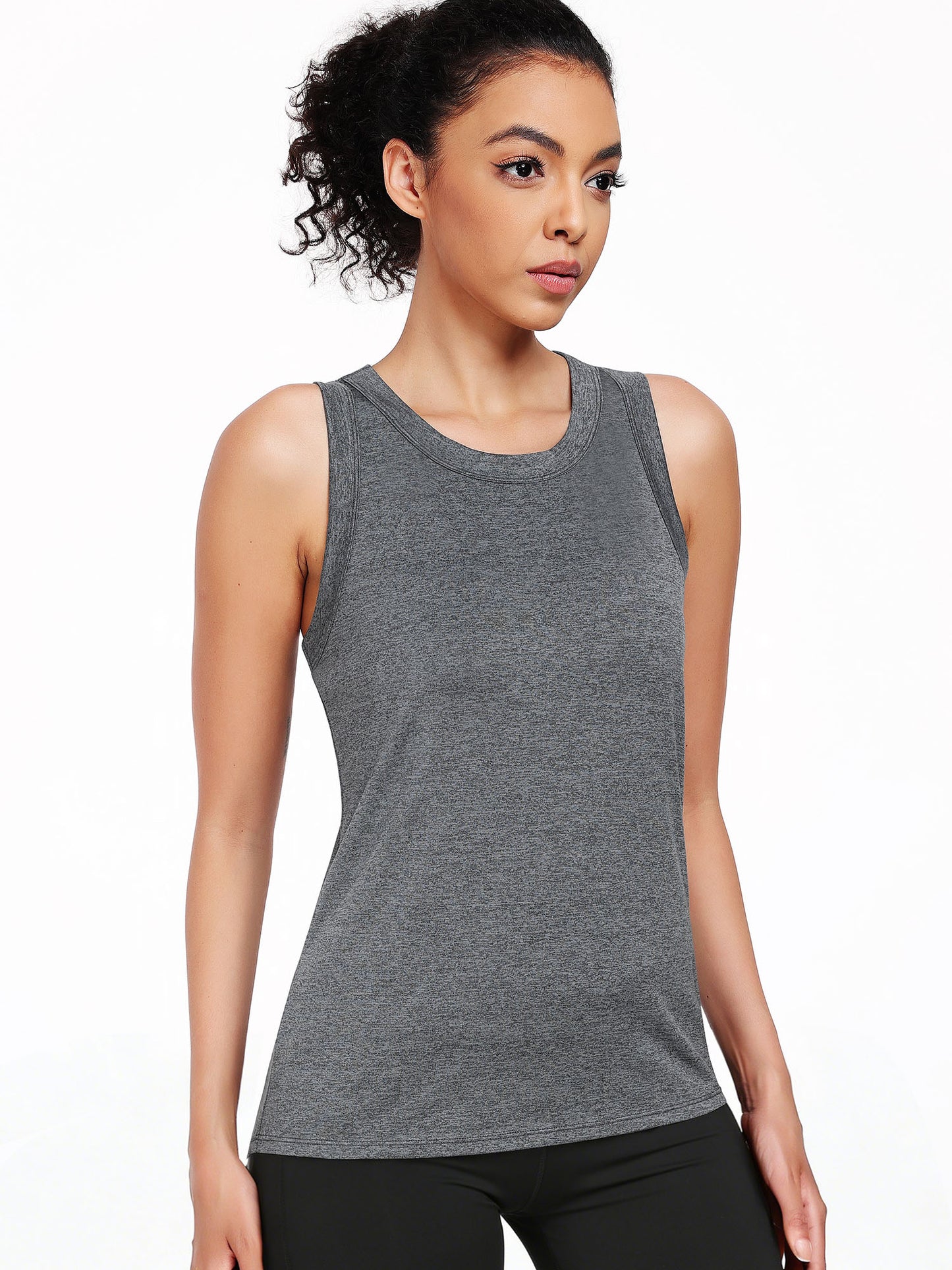 NELEUS Womens Workout Tops Racerback Athletic Tank Tops Loose Fit for Yoga Casual