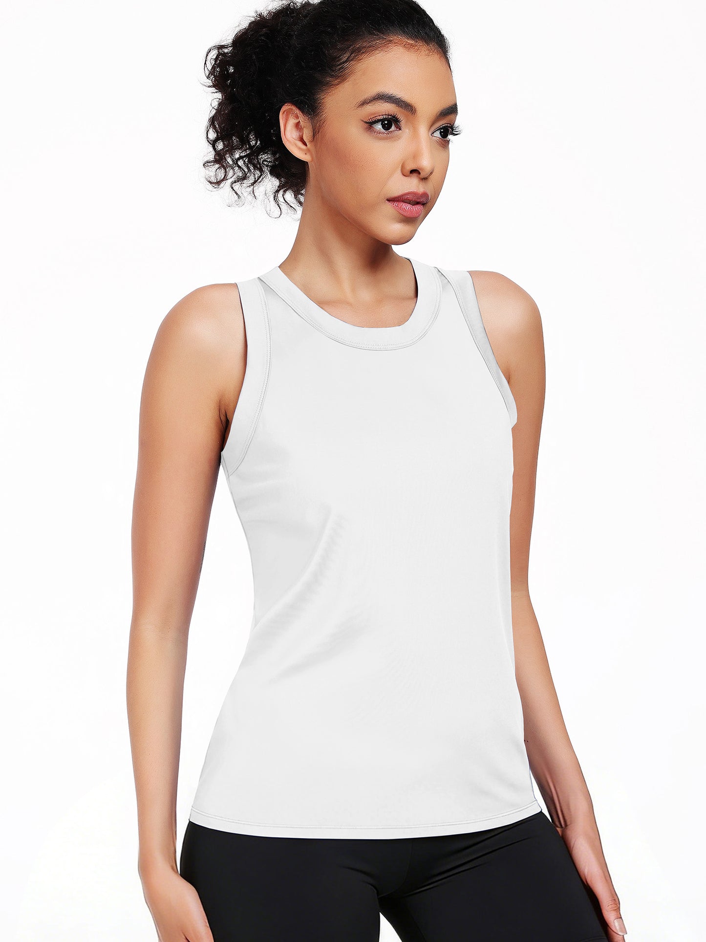 NELEUS Womens Workout Tops Racerback Athletic Tank Tops Loose Fit for Yoga Casual