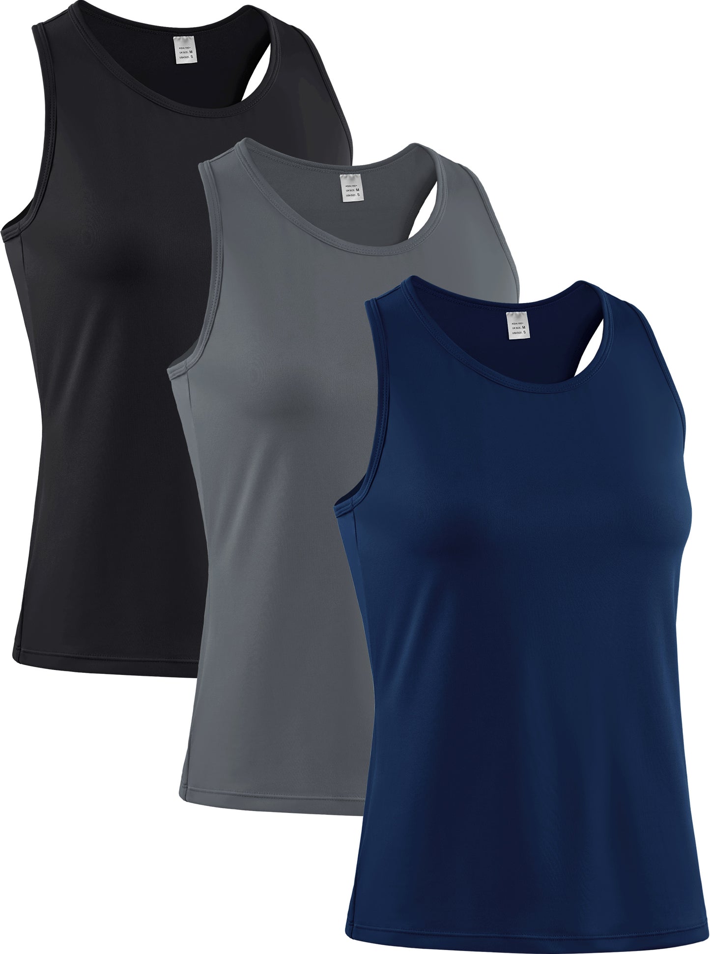 NELEUS Womens Workout Tank Tops for Athletic Yoga Running Gym Sleeveless Shirts Crewneck Racerback