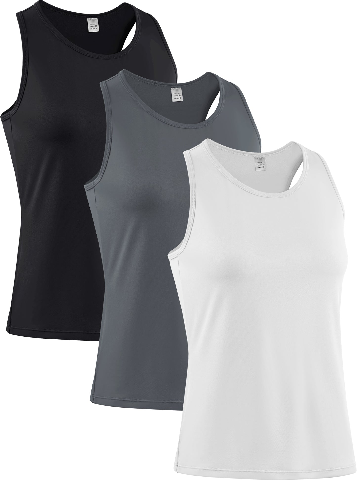 NELEUS Womens Workout Tank Tops for Athletic Yoga Running Gym Sleeveless Shirts Crewneck Racerback