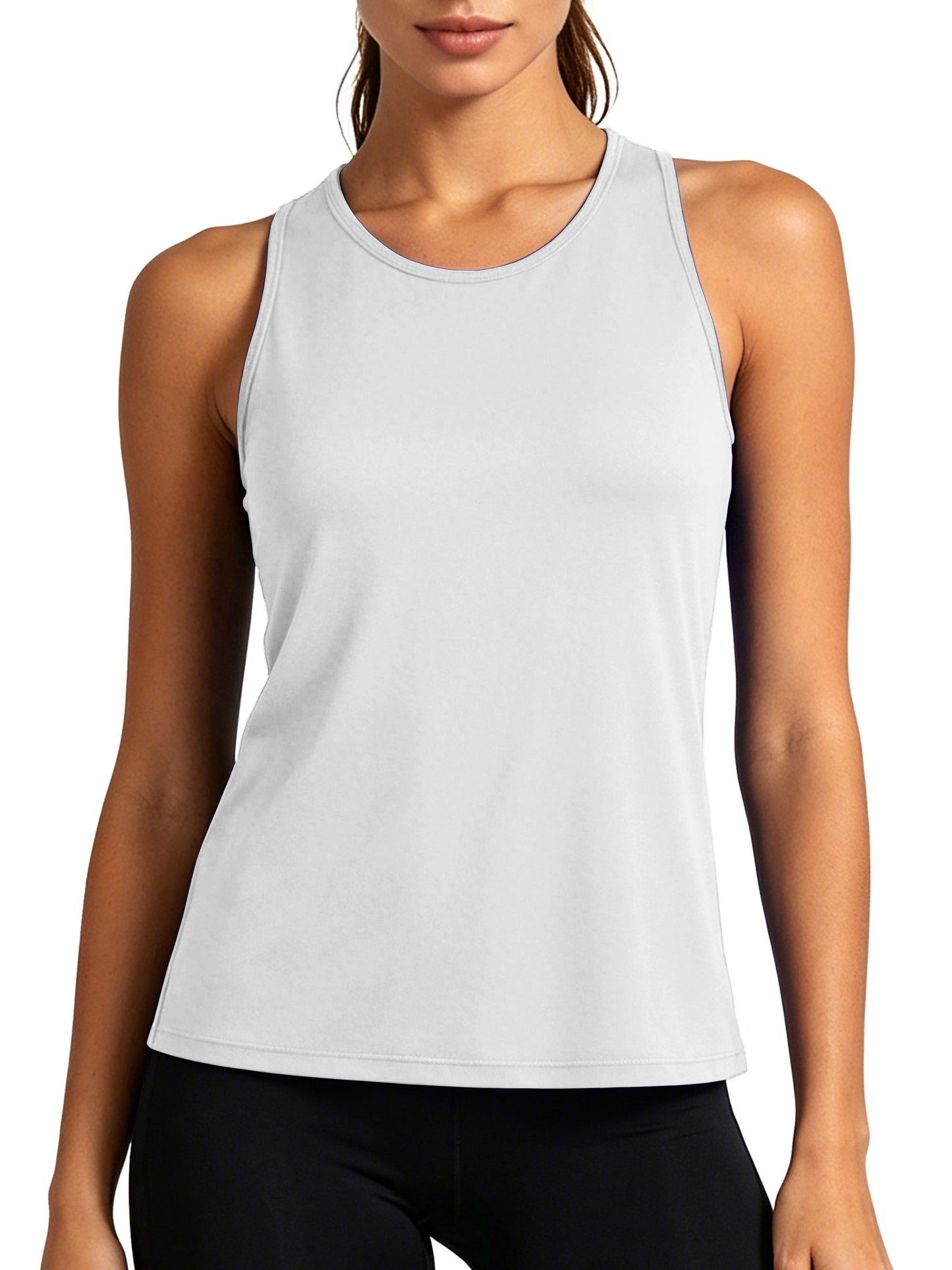 NELEUS Womens Workout Tank Tops for Athletic Yoga Running Gym Sleeveless Shirts Crewneck Racerback