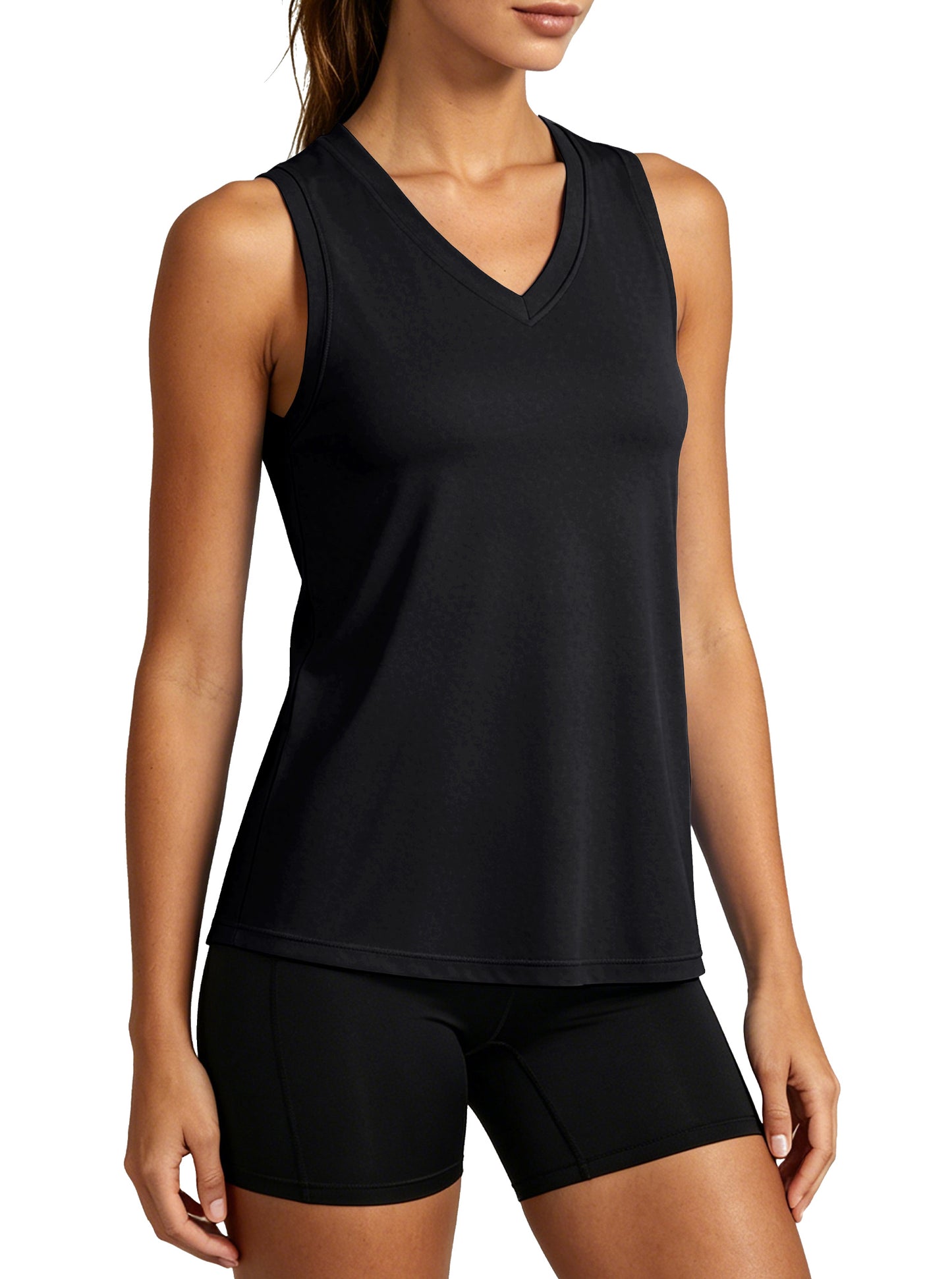 NELEUS Womens Workout Tops for Casual Athletic Running Gym V Neck Loose Fit Yoga Shirts Summer Tees