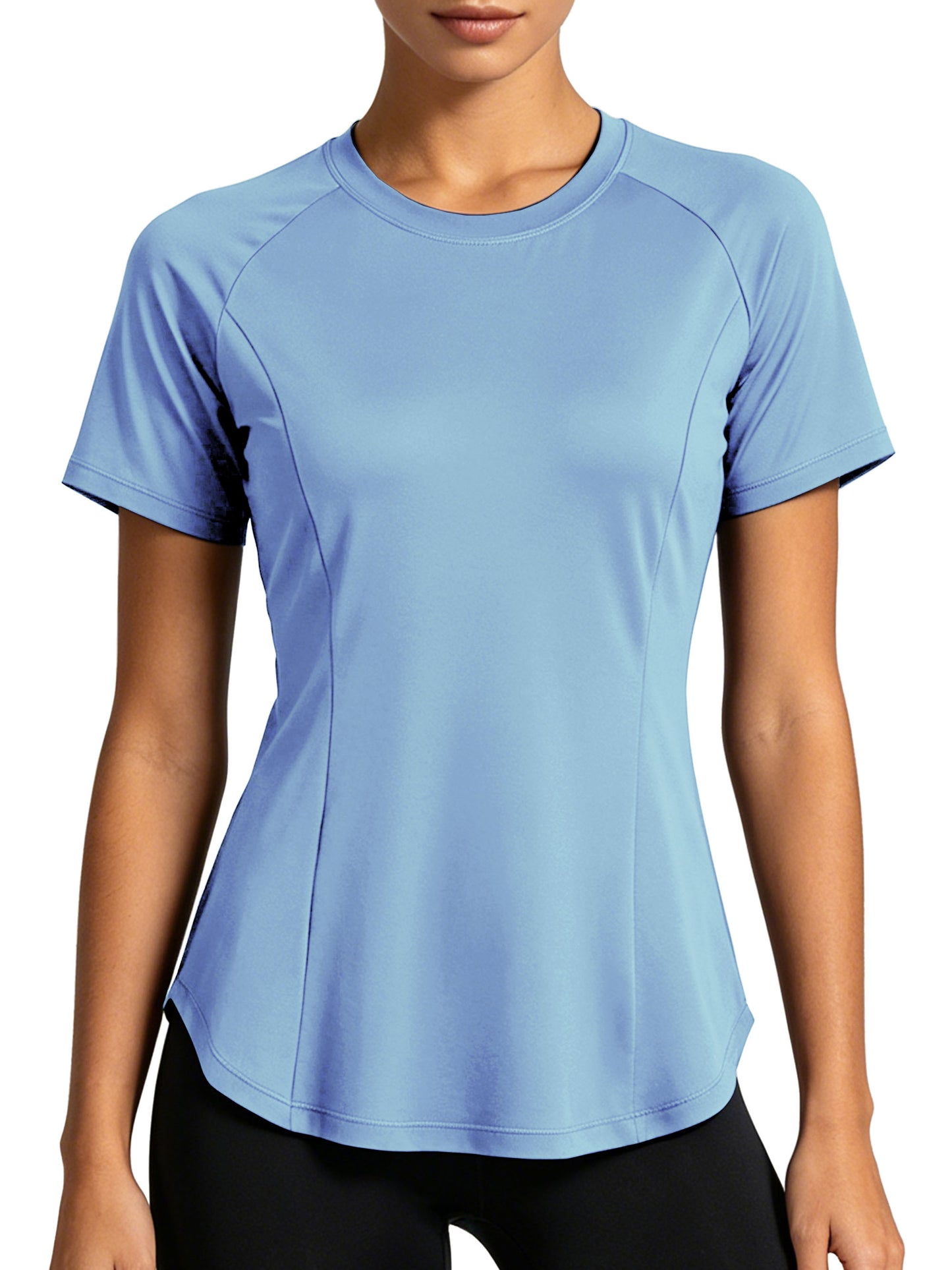 NELEUS Womens Workout Tops for Activewear Athletic Gym Tee Casual Tops Loose Fit Quick Dry Crew Neck