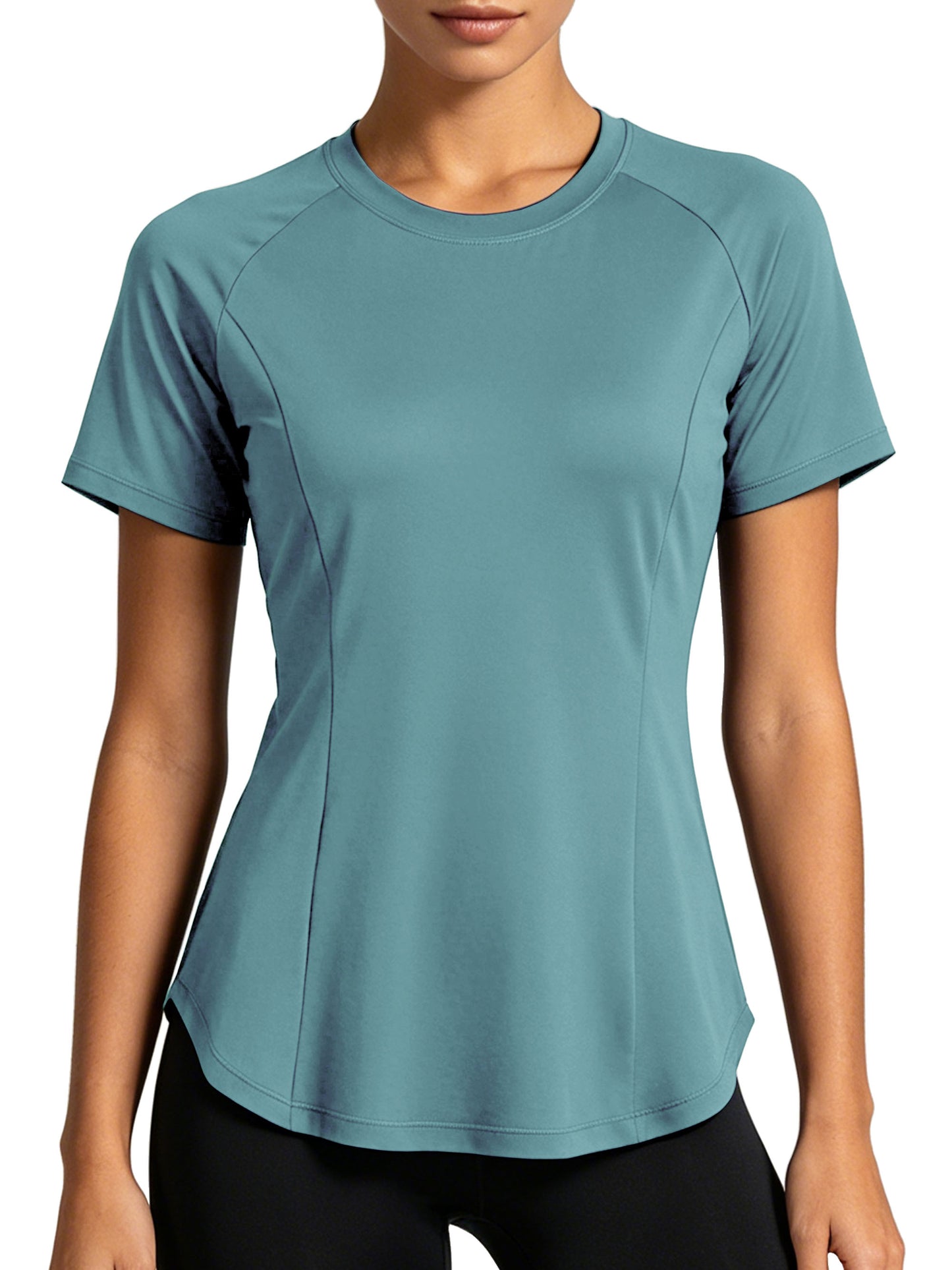 NELEUS Womens Workout Tops for Activewear Athletic Gym Tee Casual Tops Loose Fit Quick Dry Crew Neck
