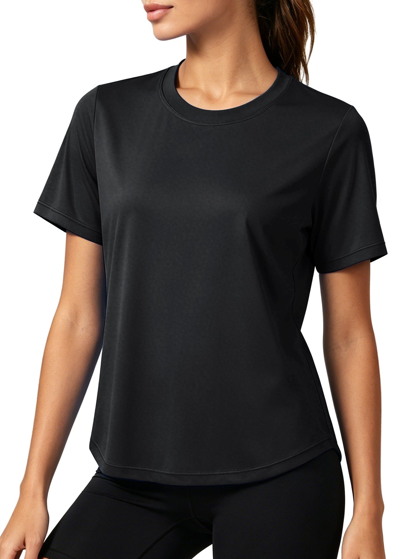 NELEUS Womens Workout Tops UPF 50+ Short Sleeve Shirts for Athletic Yoga Running Loose Fit Quick Dry T-Shirts