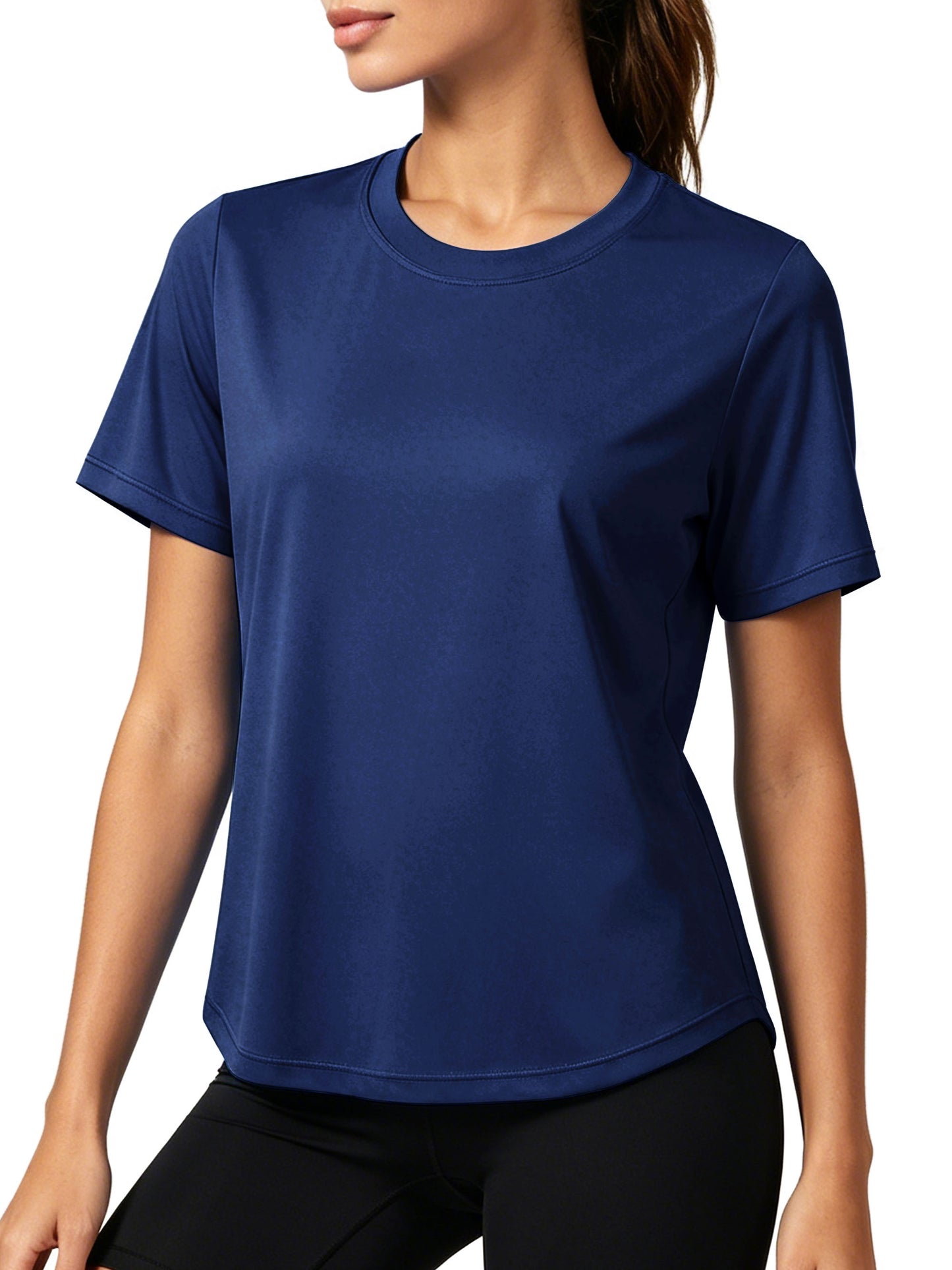 NELEUS Womens Workout Tops UPF 50+ Short Sleeve Shirts for Athletic Yoga Running Loose Fit Quick Dry T-Shirts
