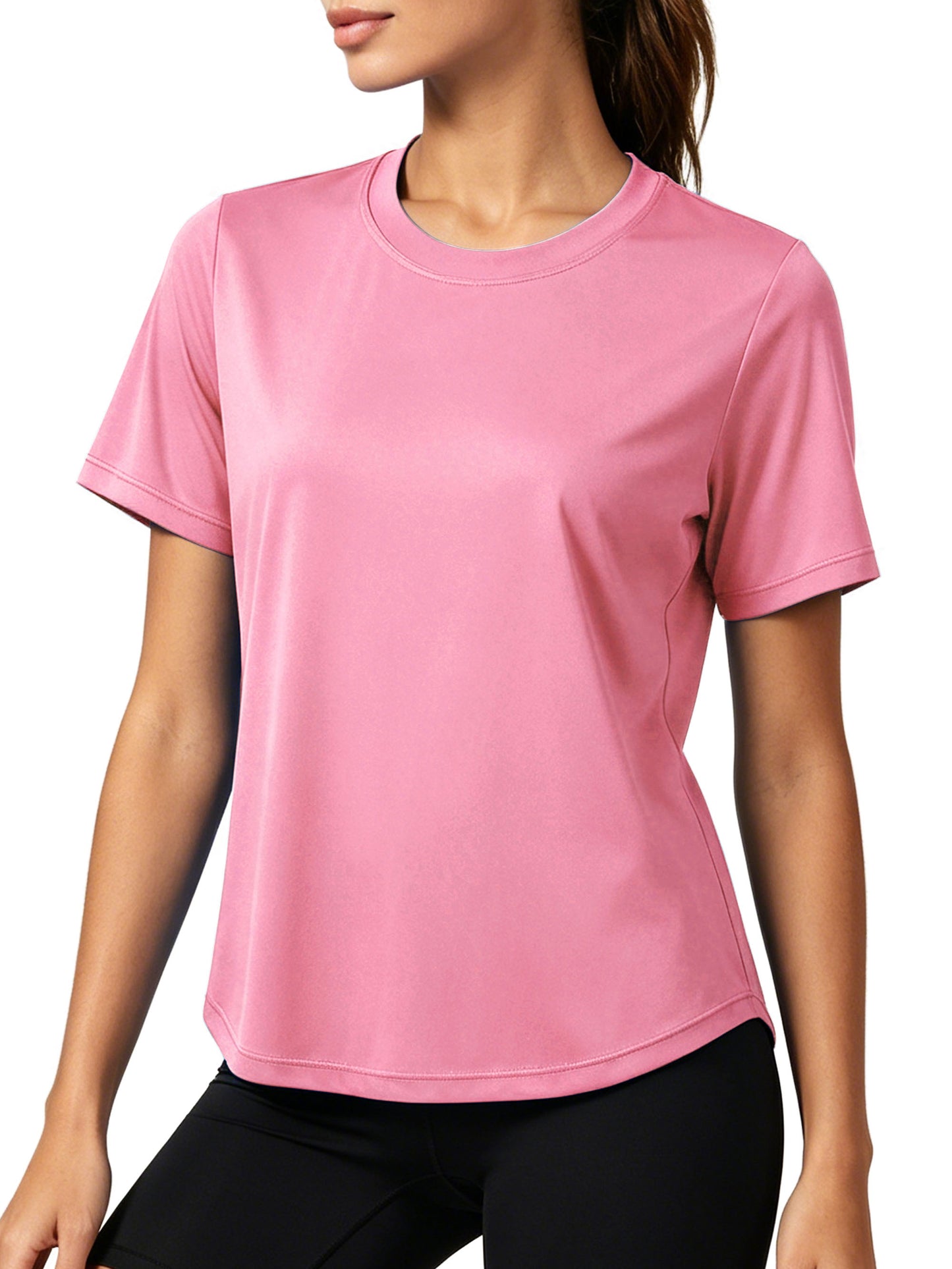 NELEUS Womens Workout Tops UPF 50+ Short Sleeve Shirts for Athletic Yoga Running Loose Fit Quick Dry T-Shirts