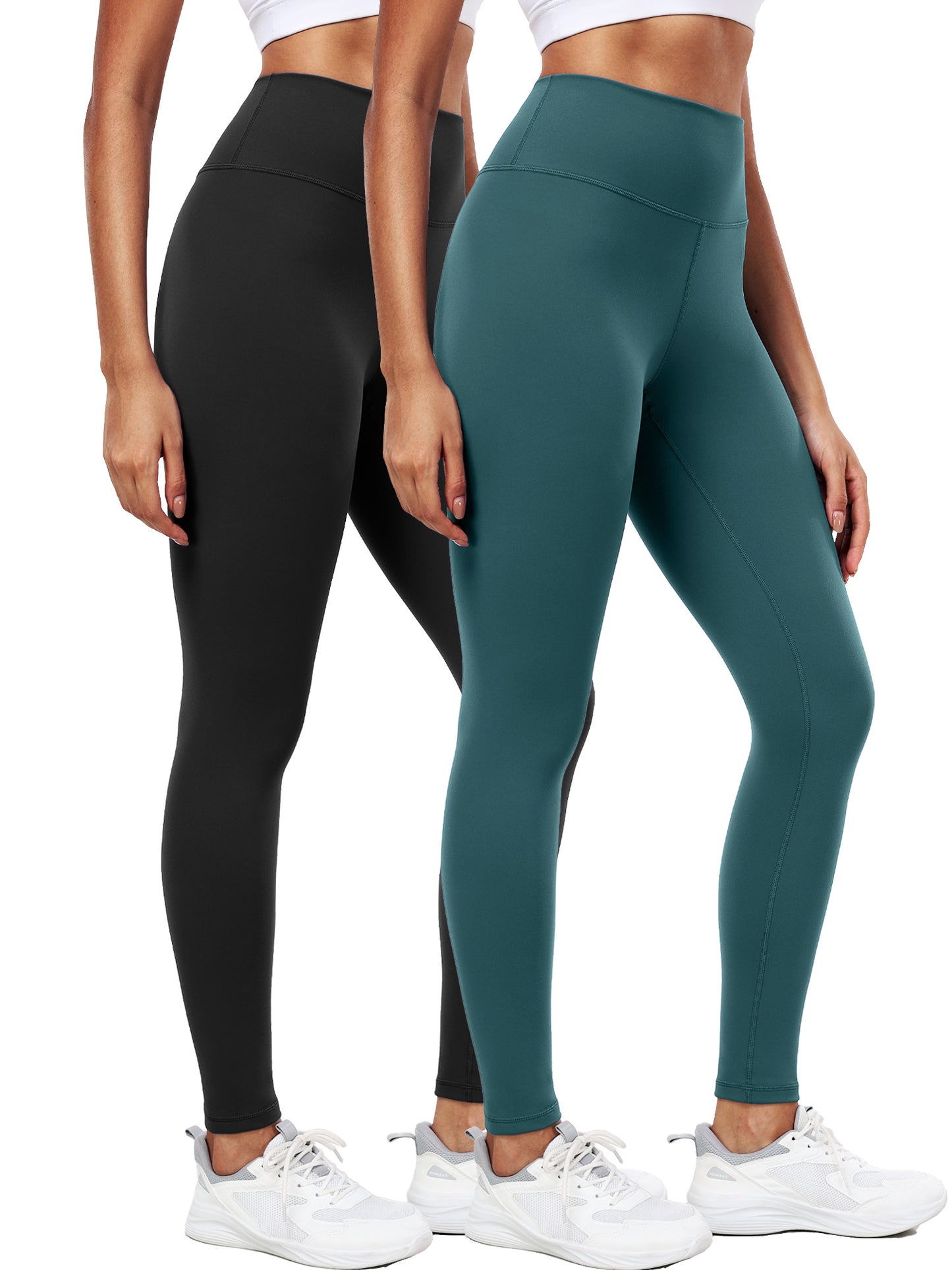 NELEUS ButterSoftFlex Womens High Waist Legging for Yoga Workout Athletic Pants with Waistband Pocket