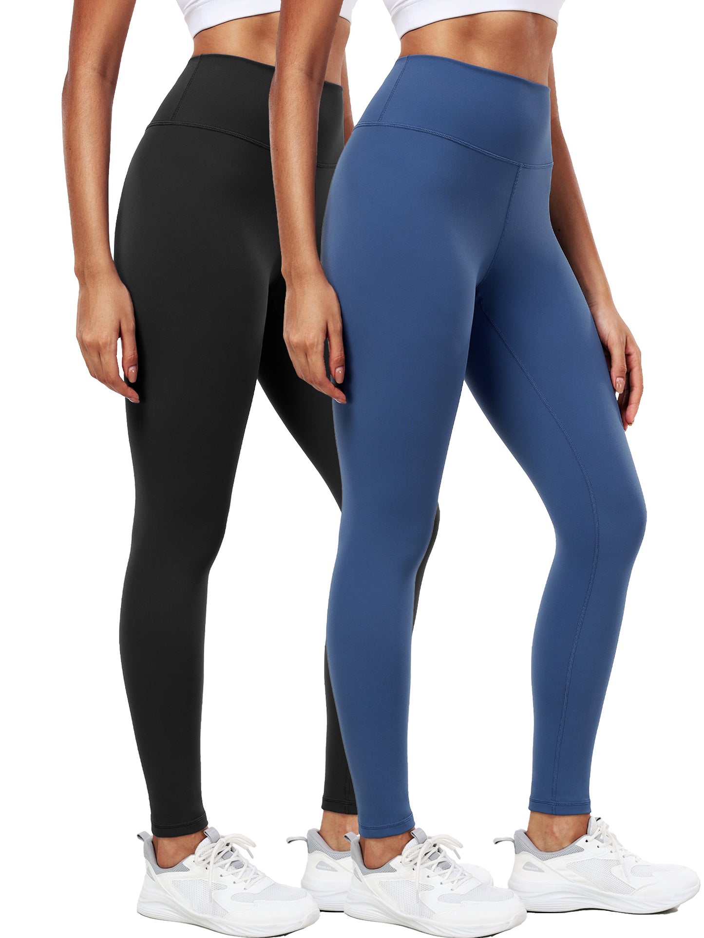 NELEUS ButterSoftFlex Womens High Waist Legging for Yoga Workout Athletic Pants with Waistband Pocket