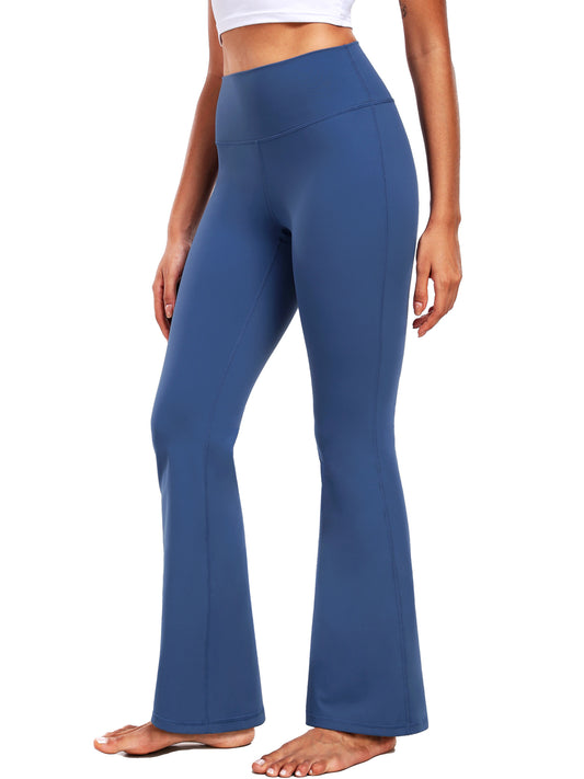 NELEUS ButterSoftFlex Womens Flare Leggings Athletic Yoga Workout Pants Bootcut High Waist with Waistband Pocket